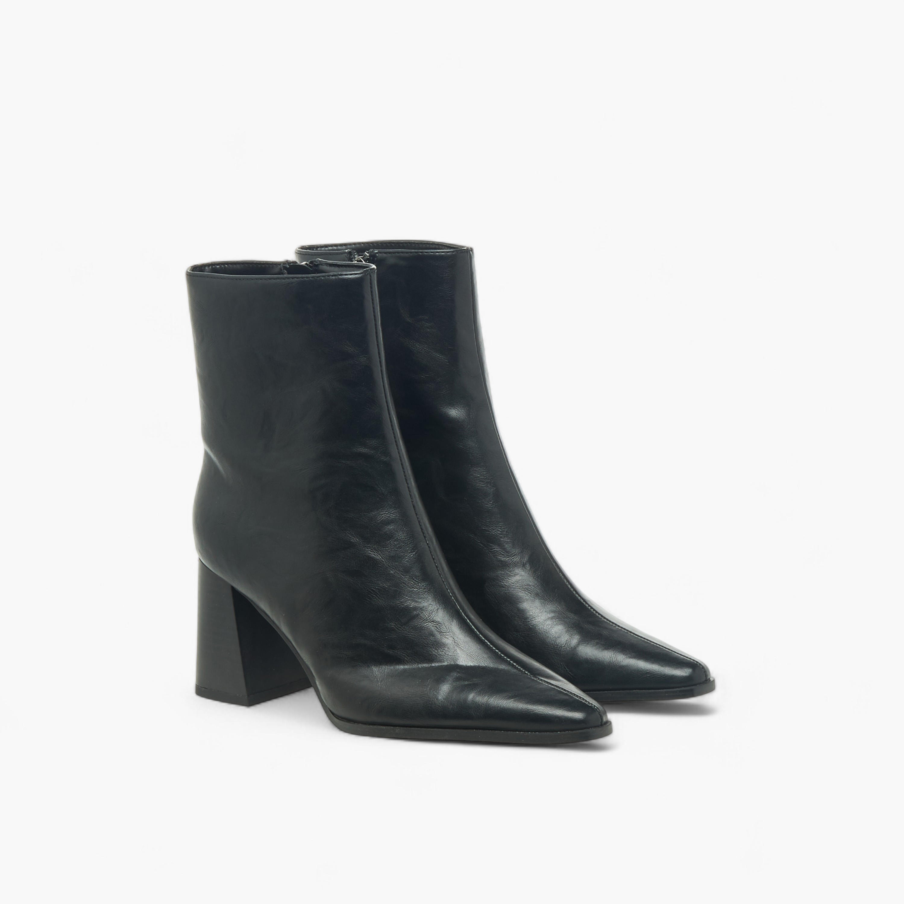 Flora Bella Women Block Heel Ankle Boots-women-shoes-boots-image-1
