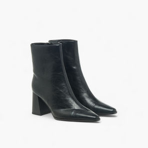 Flora Bella Women Block Heel Ankle Boots-women-image-1