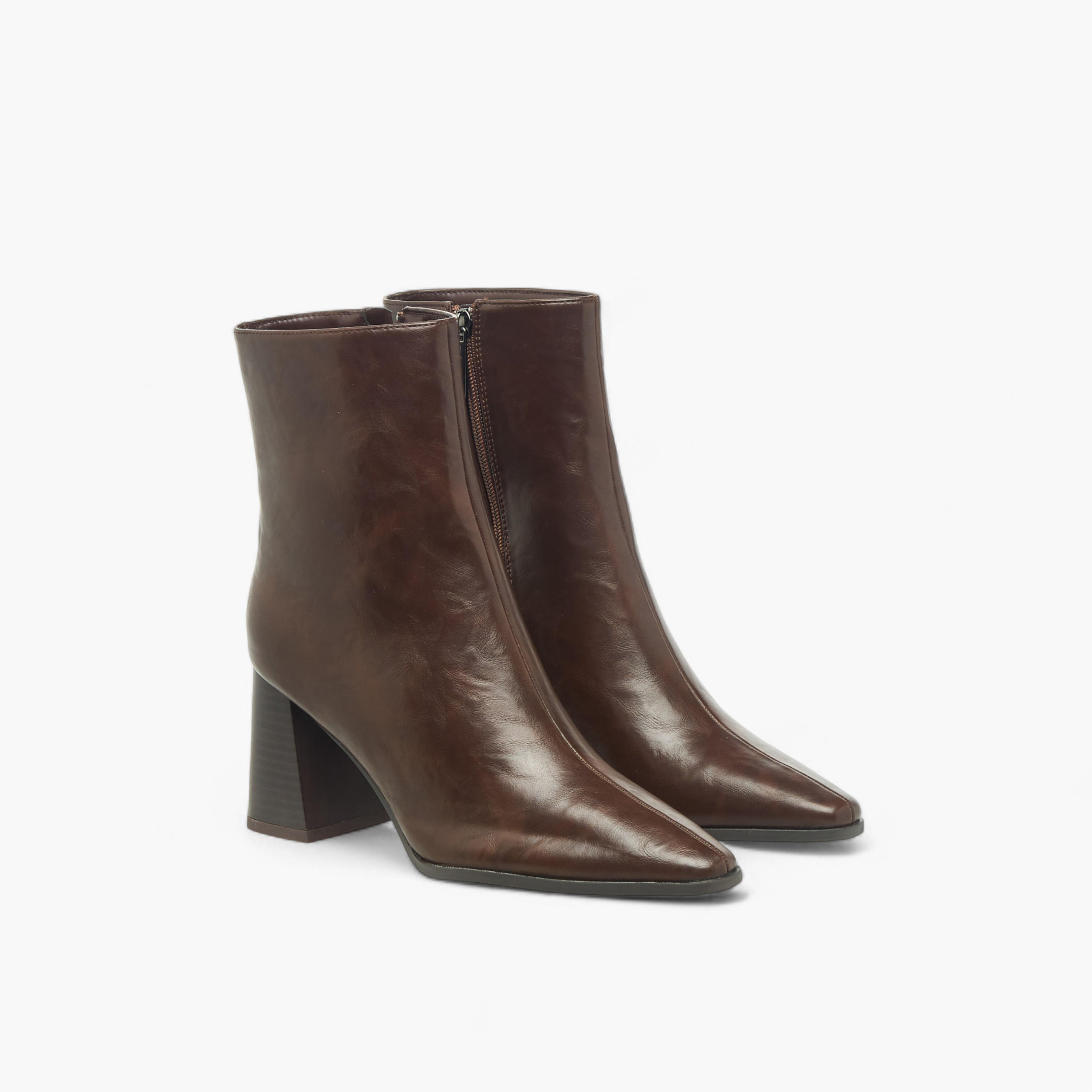 Flora Bella Women Block Heel Ankle Boots-women-shoes-boots-image-1