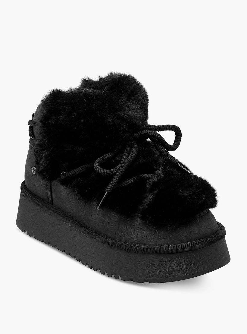 Flora Bella Women Faux Fur Ankle Boots-women-shoes-boots-image-2