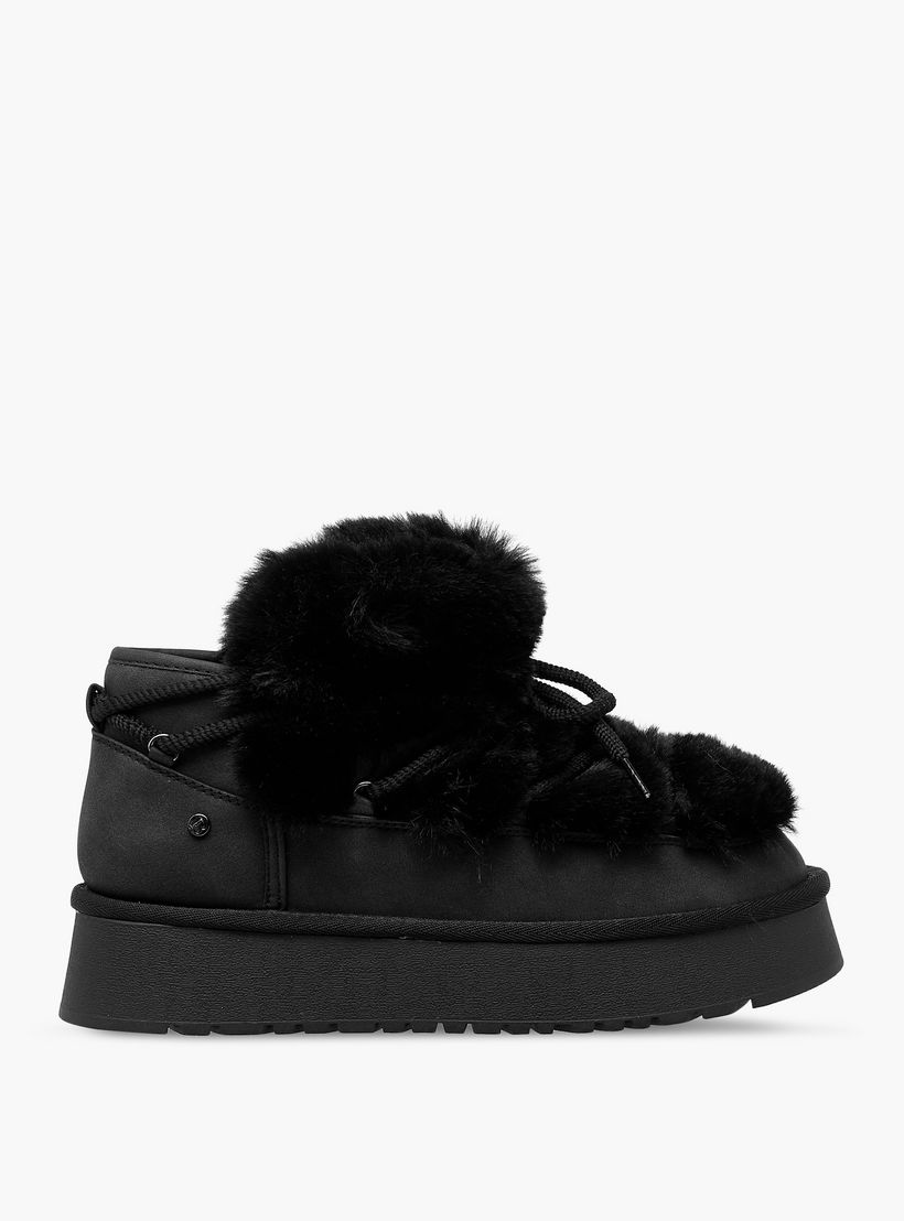 Flora Bella Women Faux Fur Ankle Boots-women-shoes-boots-image-3