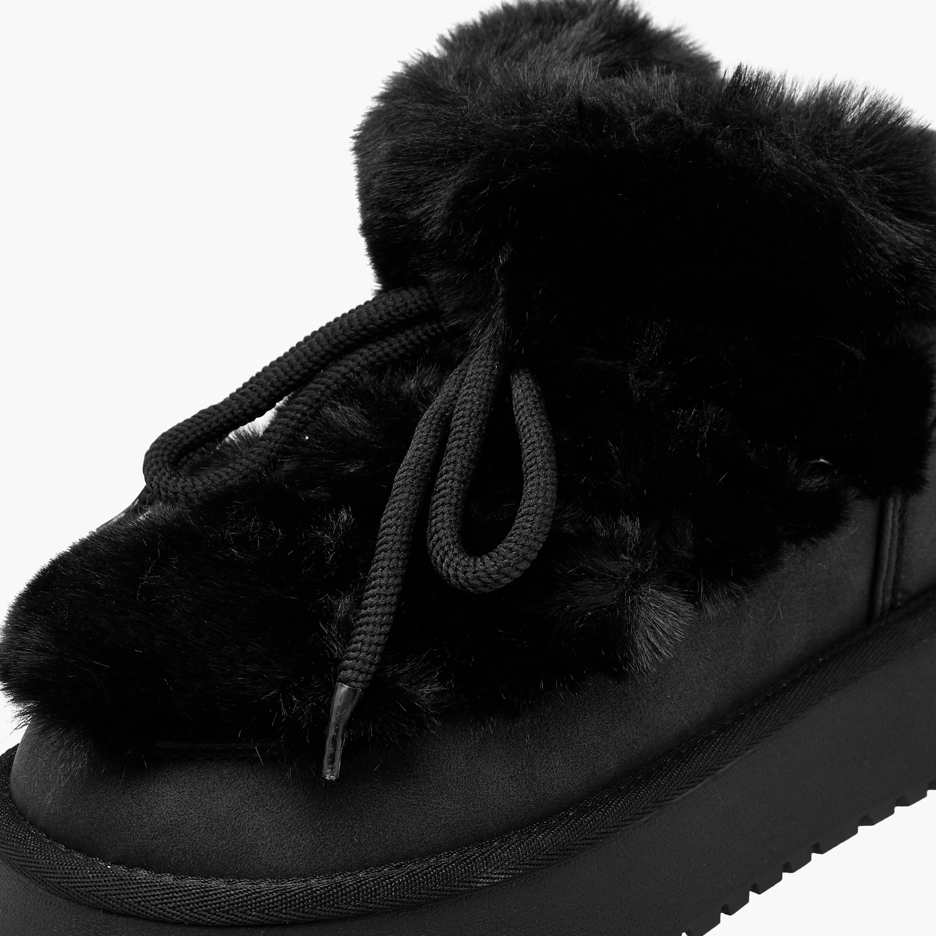 Flora Bella Women Faux Fur Ankle Boots-women-shoes-boots-image-4