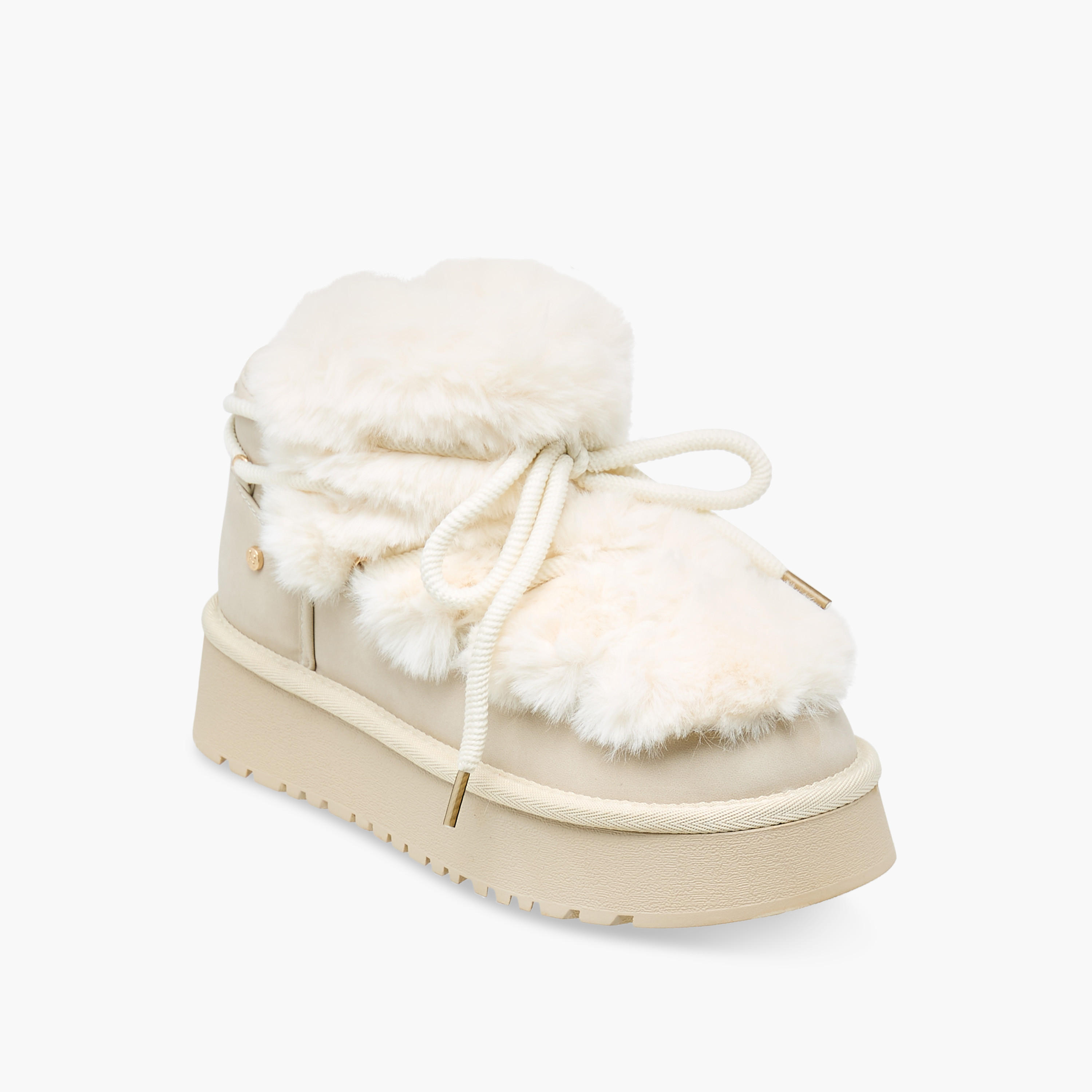 Flora Bella Women Faux Fur Ankle Boots-women-shoes-boots-image-2