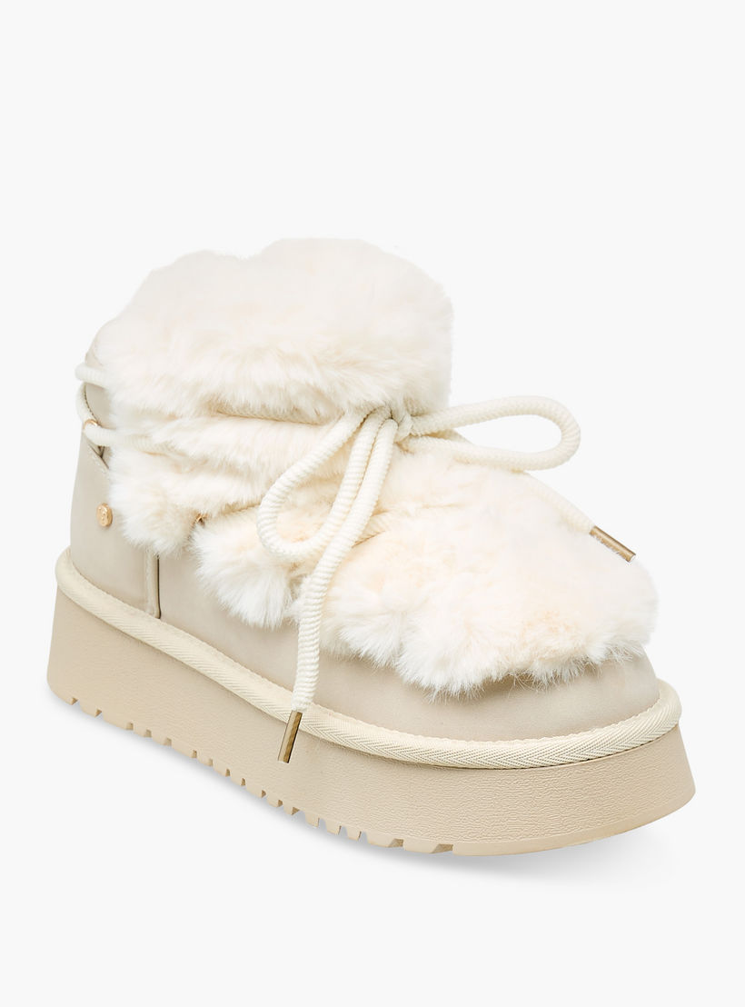 Flora Bella Women Faux Fur Ankle Boots-women-shoes-boots-image-2