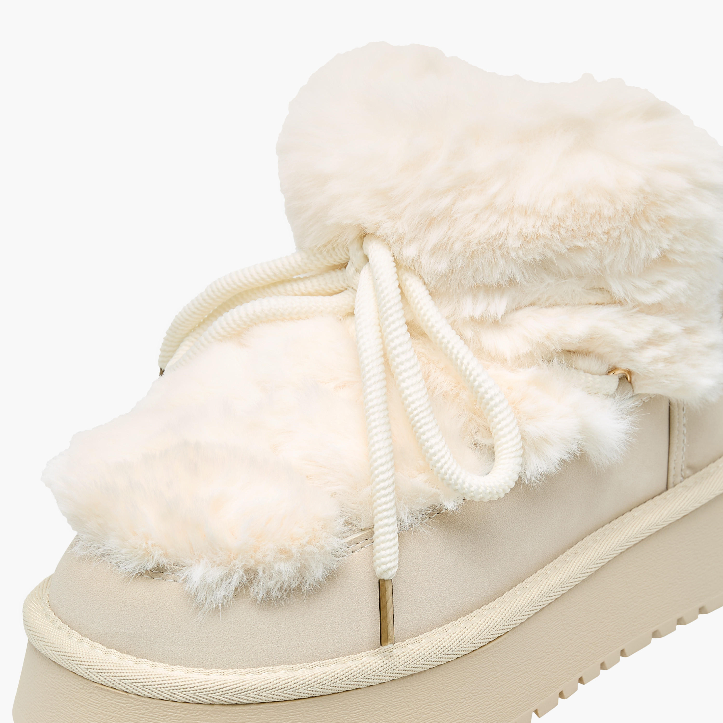 Flora Bella Women Faux Fur Ankle Boots-women-shoes-boots-image-4