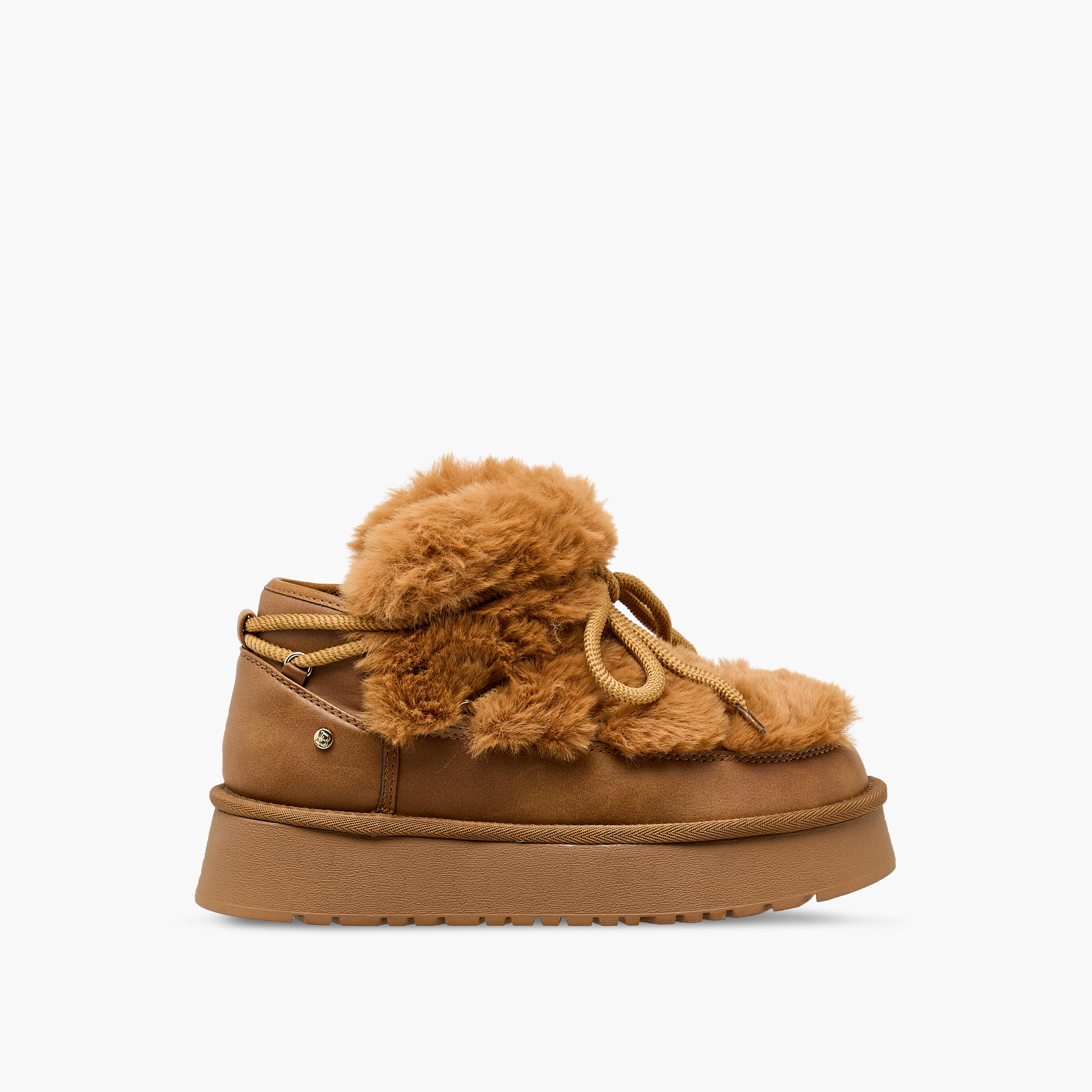 Flora Bella Women Faux Fur Ankle Boots-women-shoes-boots-image-3