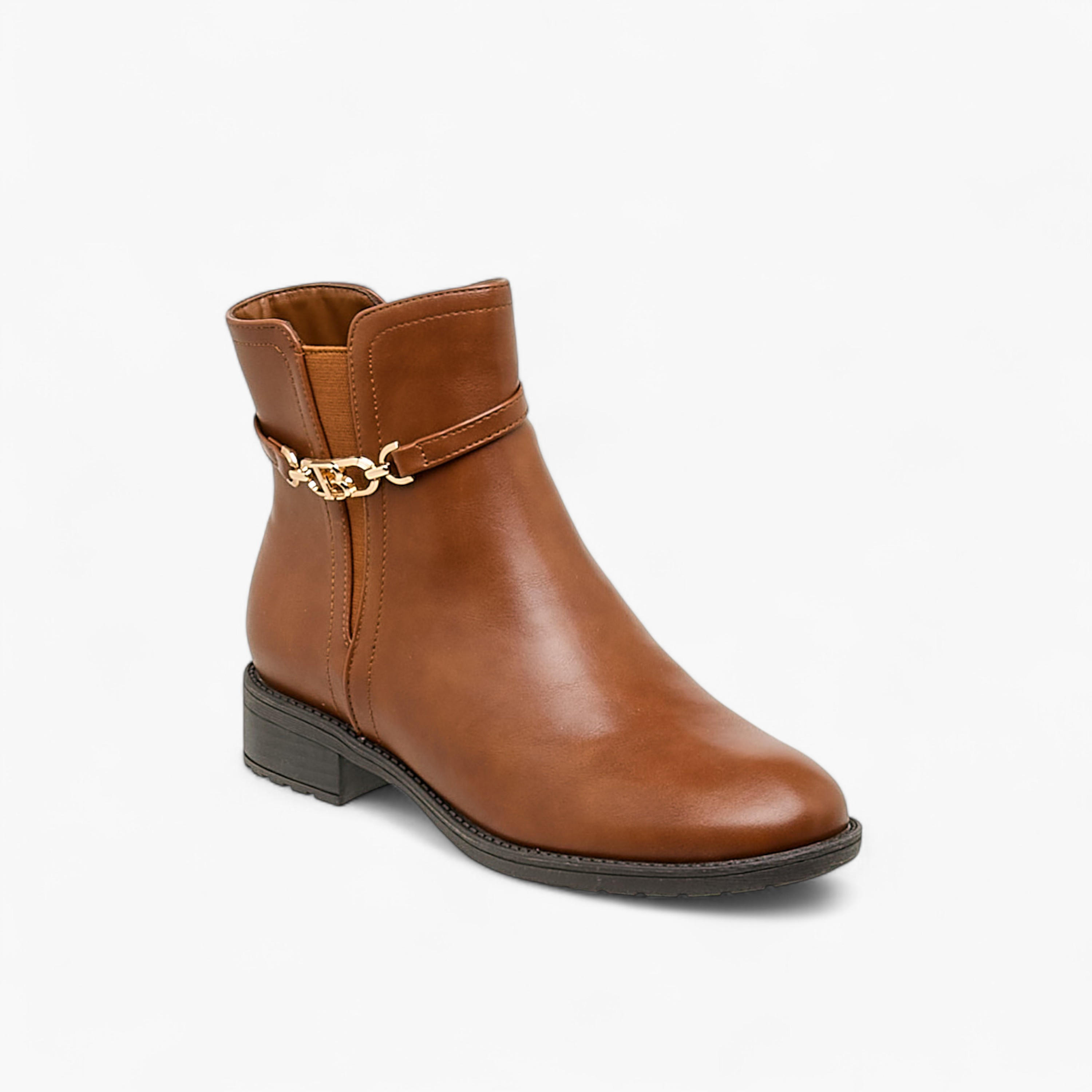Flora Bella Women's Zip Closure Ankle Boots-women-shoes-boots-image-2