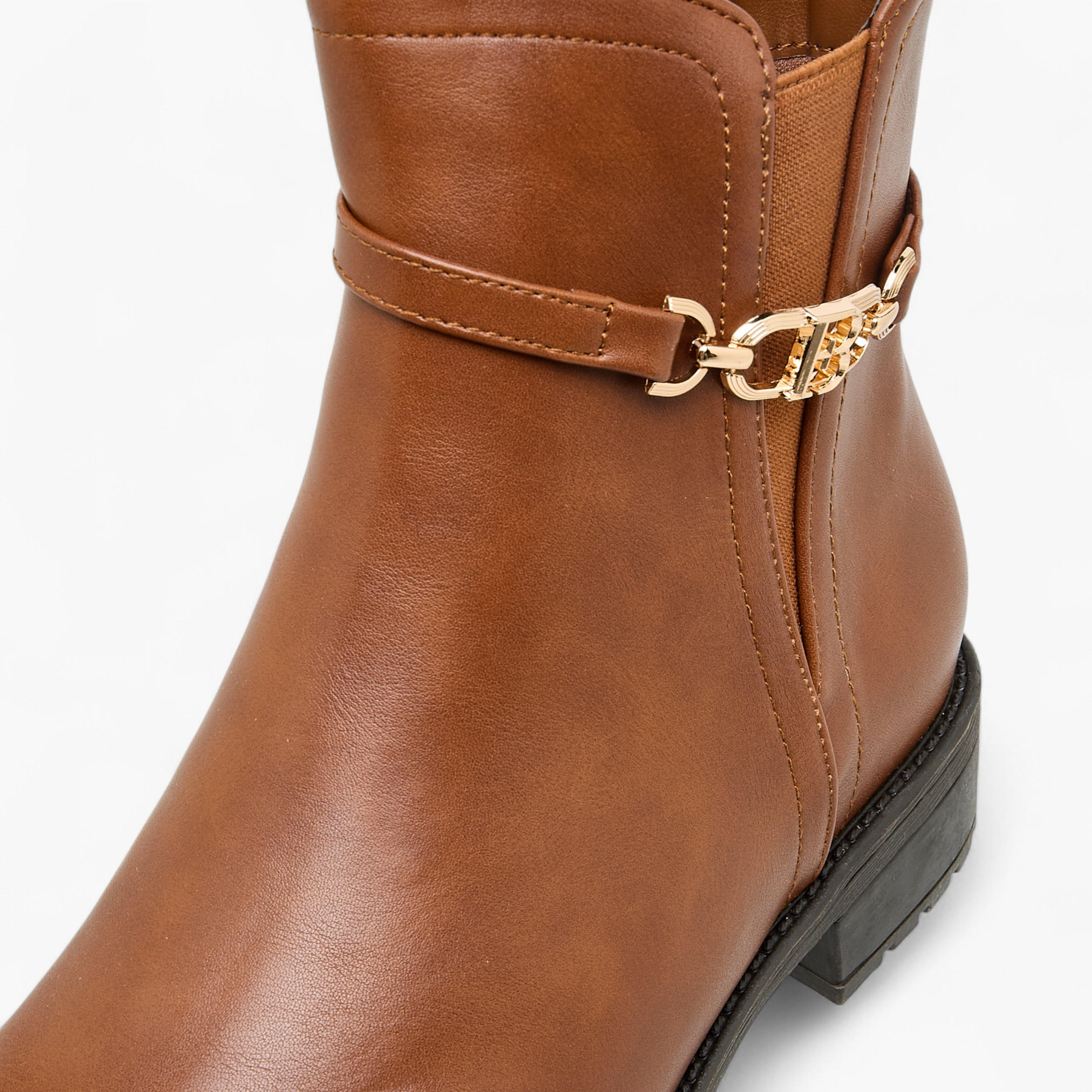 Flora Bella Women's Zip Closure Ankle Boots-women-shoes-boots-image-4