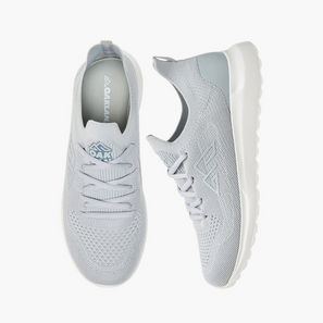 Oaklan by Shoexpress Logo Detail Sports Shoes with Lace-Up Closure-women-image-1