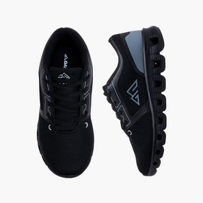 Oaklan by Shoexpress Textured Lace-Up Sports Shoes-women-image-1