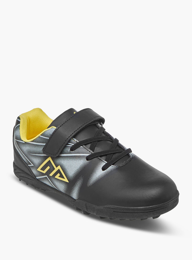 حذاء كرة قدم بشريط إغلاق لاصق وطبعات للأولاد من أوكلان بواسطة شو إكسبريس-boys-shoes-sports-image-2