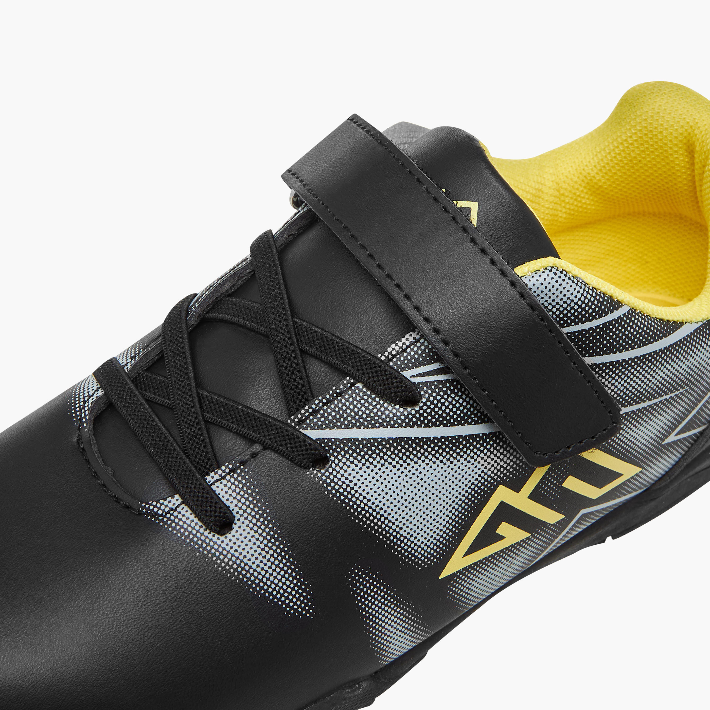 حذاء كرة قدم بشريط إغلاق لاصق وطبعات للأولاد من أوكلان بواسطة شو إكسبريس-boys-shoes-sports-image-4