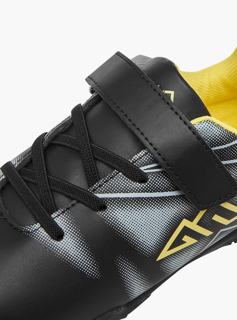 حذاء كرة قدم بشريط إغلاق لاصق وطبعات للأولاد من أوكلان بواسطة شو إكسبريس-boys-shoes-sports-image-4