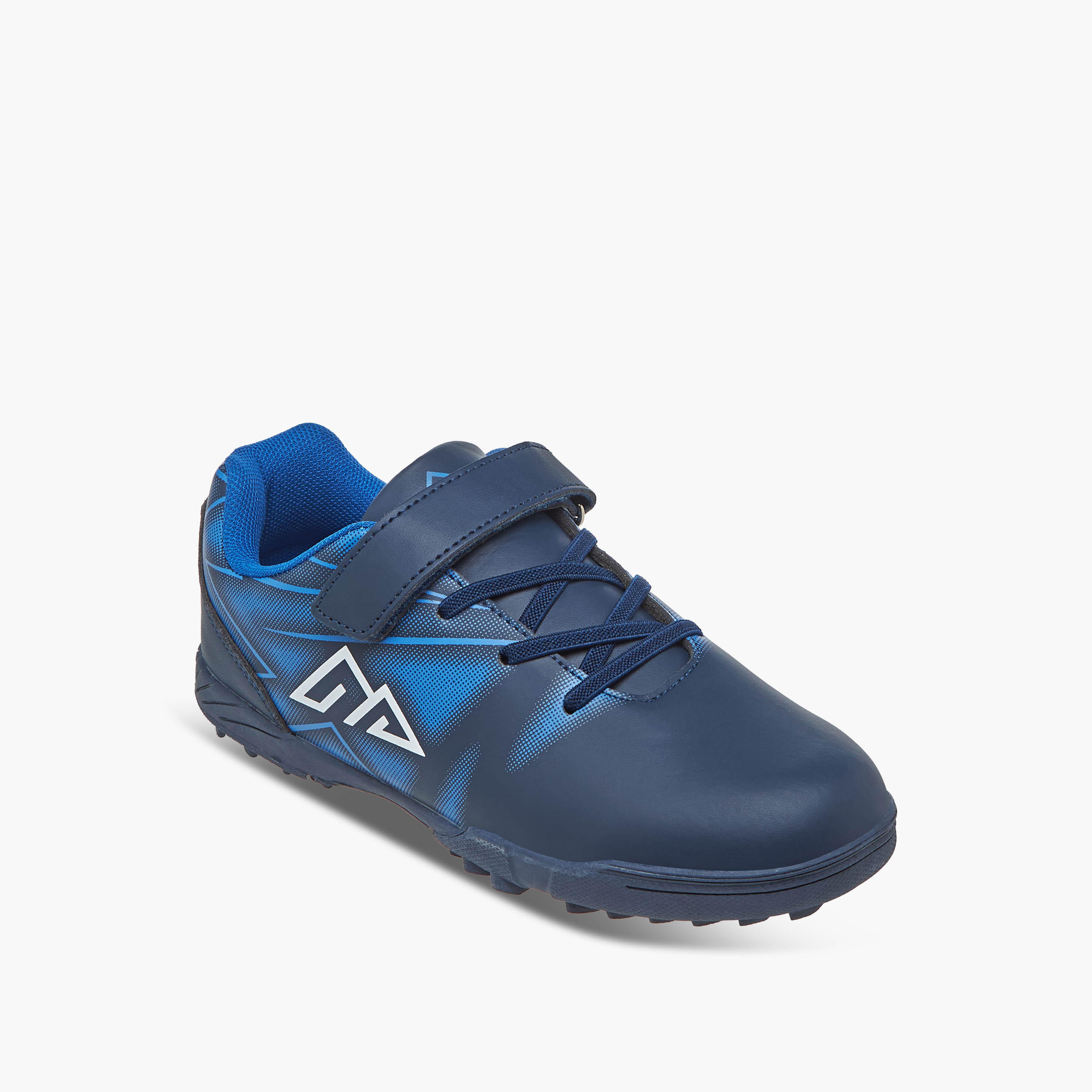 Oaklan by Shoexpress Boys Printed Hook & Loop Football Shoes-boys-shoes-sports-image-2