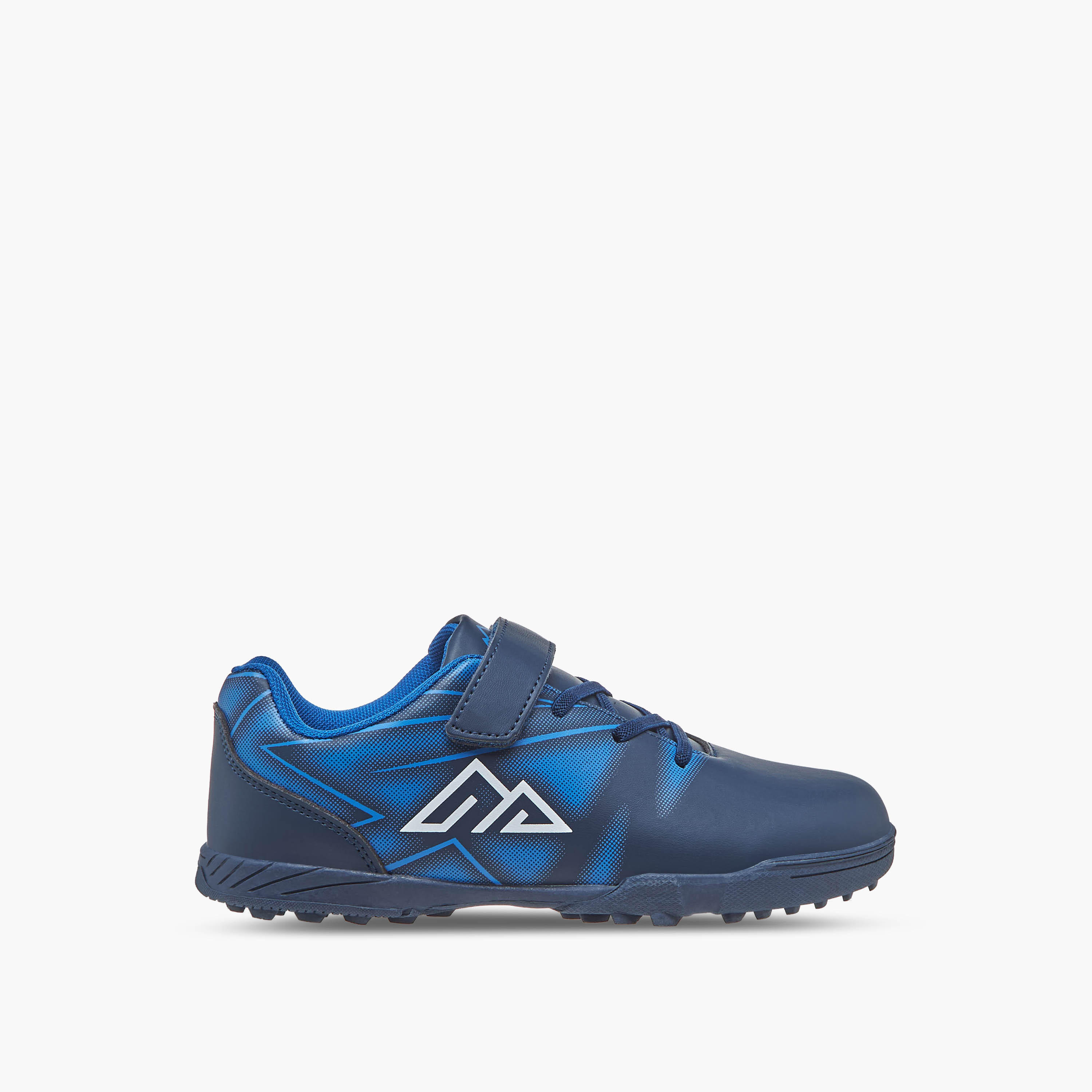 Oaklan by Shoexpress Boys Printed Hook & Loop Football Shoes-boys-shoes-sports-image-3