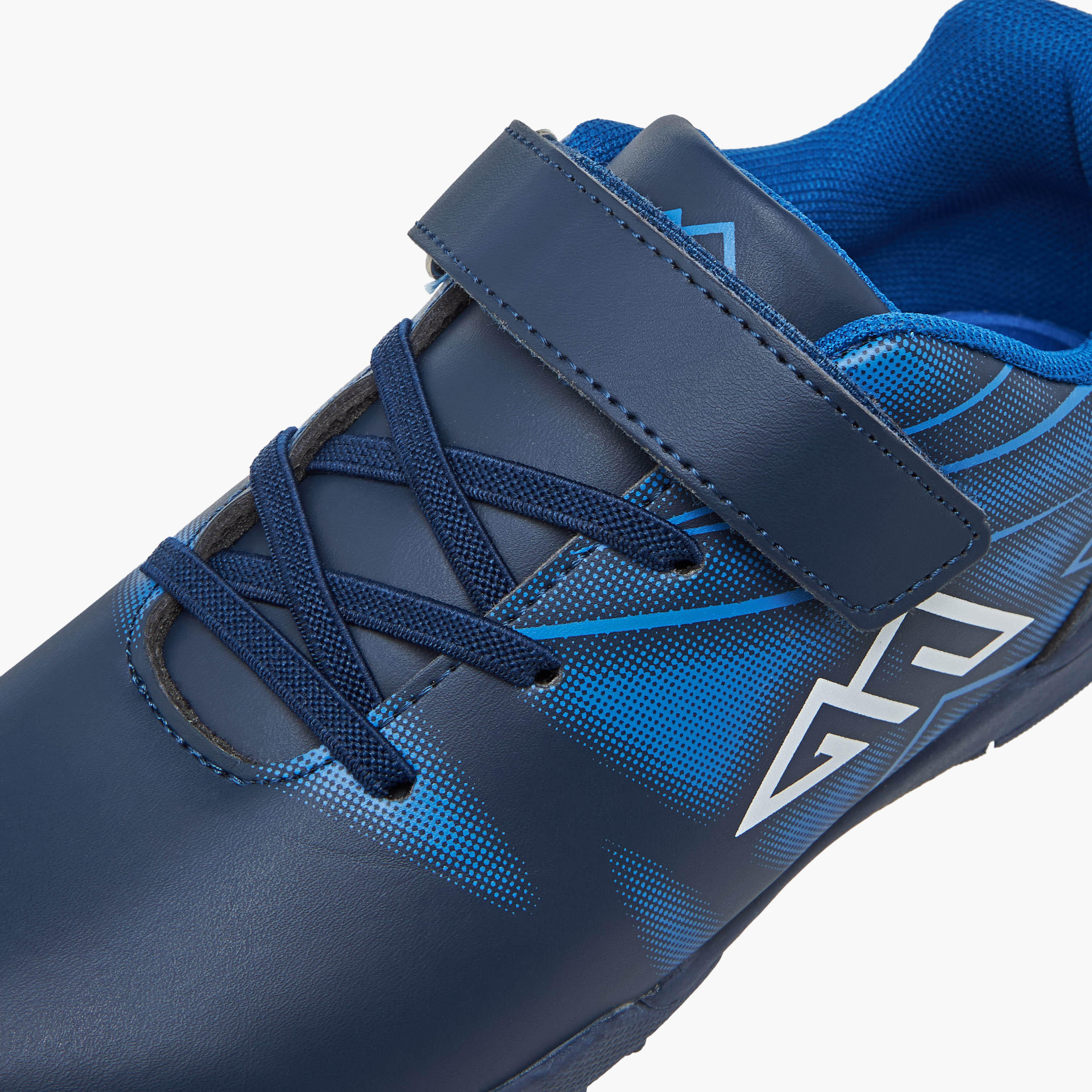 Oaklan by Shoexpress Boys Printed Hook & Loop Football Shoes-boys-shoes-sports-image-4