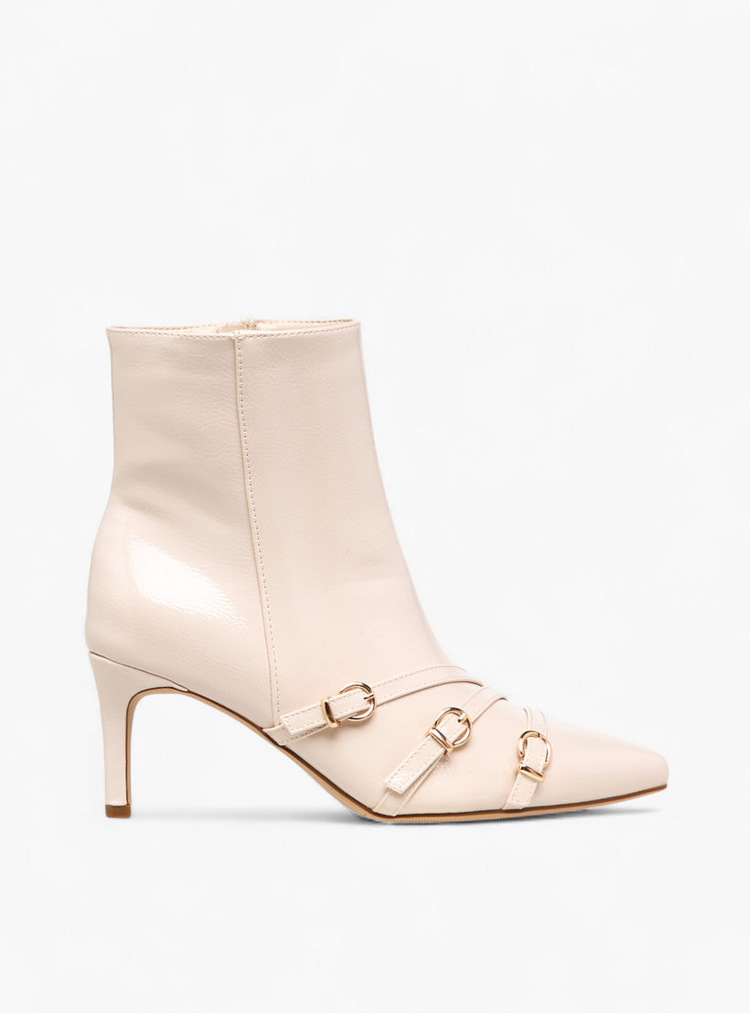 Flora Bella Women Buckle Detail Ankle Boots-women-shoes-boots-image-3