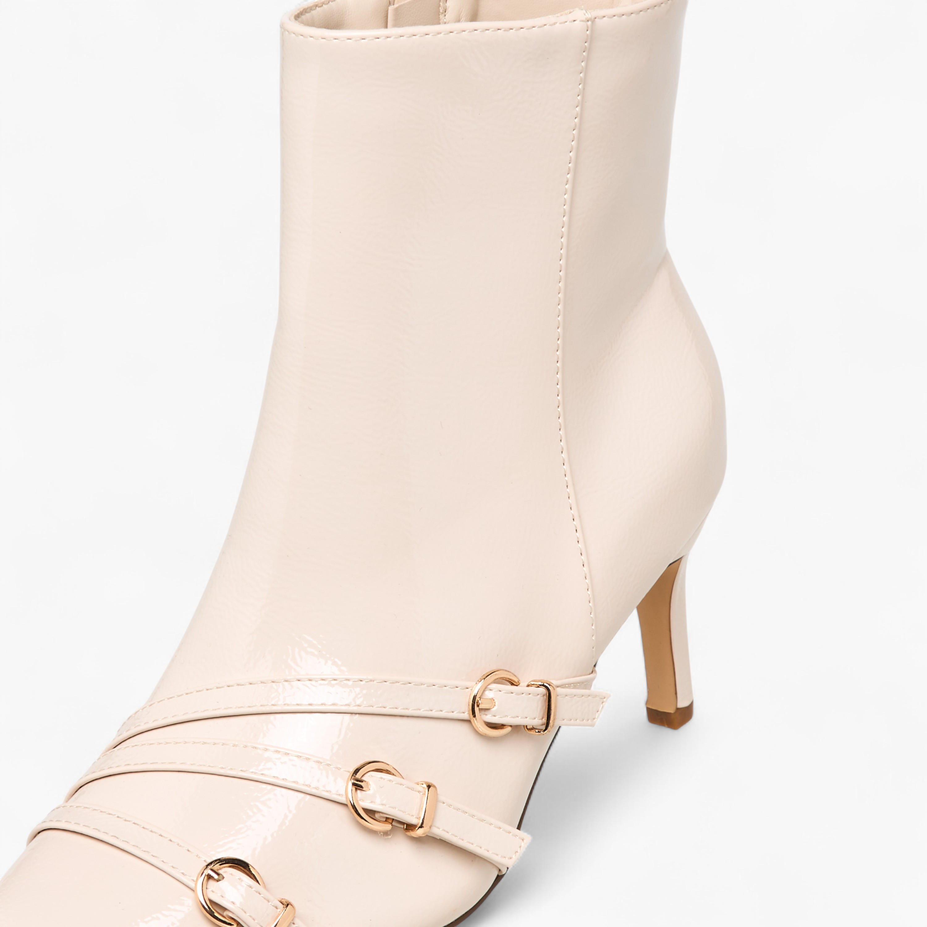 Flora Bella Women Buckle Detail Ankle Boots-women-shoes-boots-image-5
