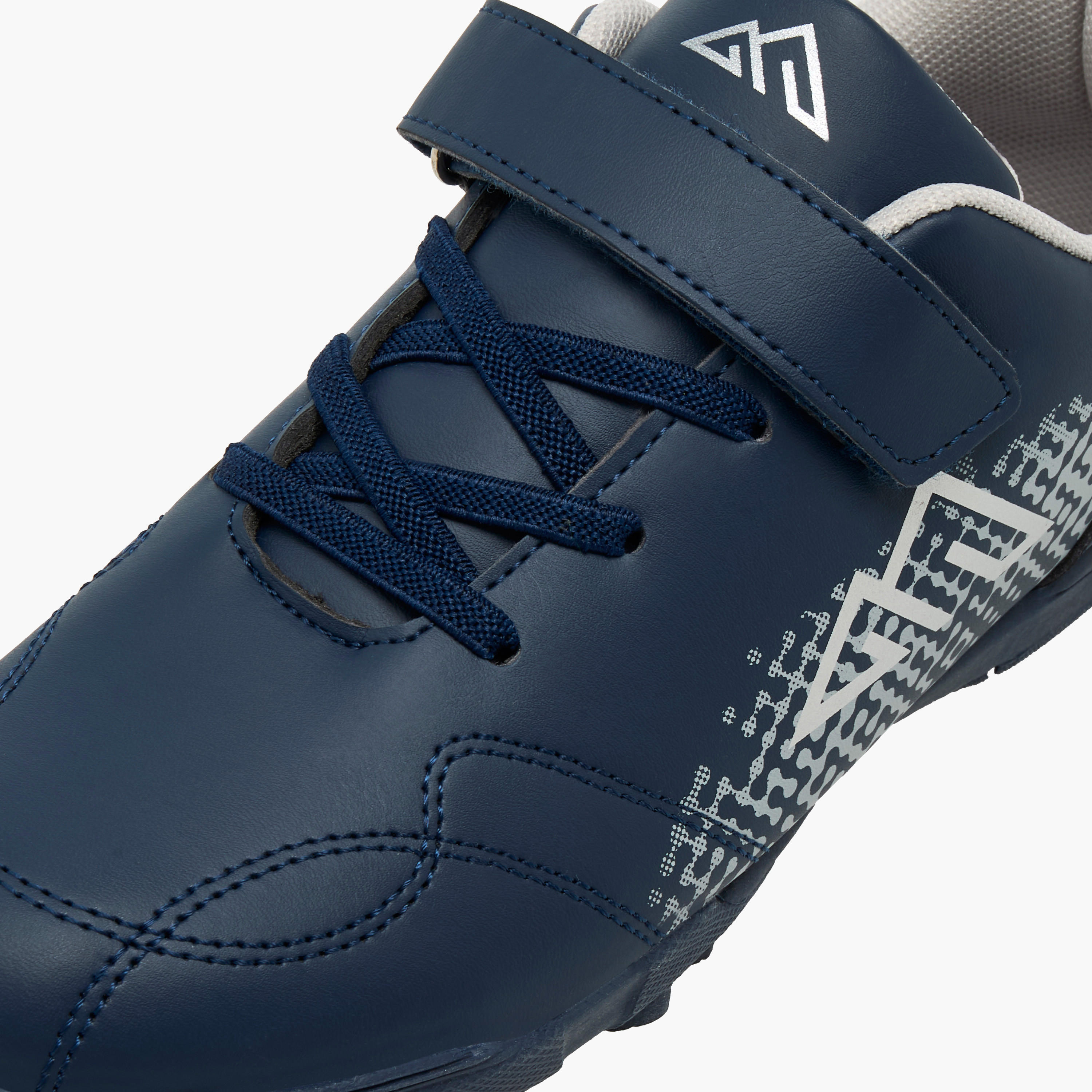 حذاء كرة قدم للعشب الصناعي بشريط إغلاق لاصق للأولاد من أوكلان من شو إكسبرس-sports-boys-shoes-image-6