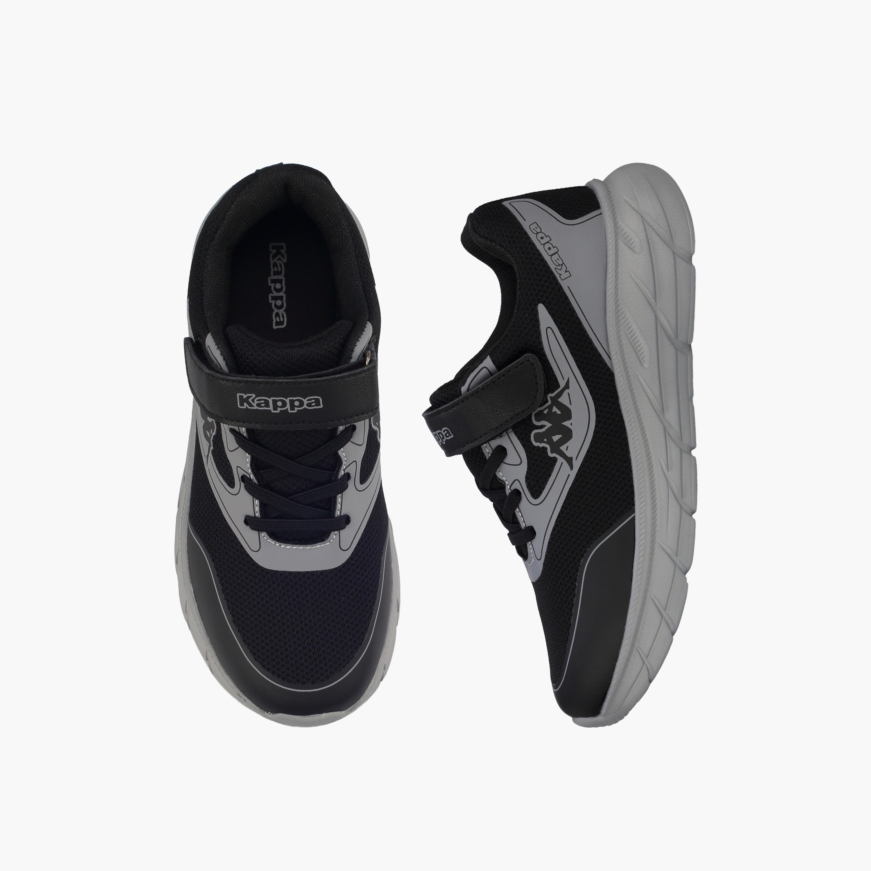 Kappa Boys Hook & Loop Sports Shoes-boys-shoes-sports-image-1