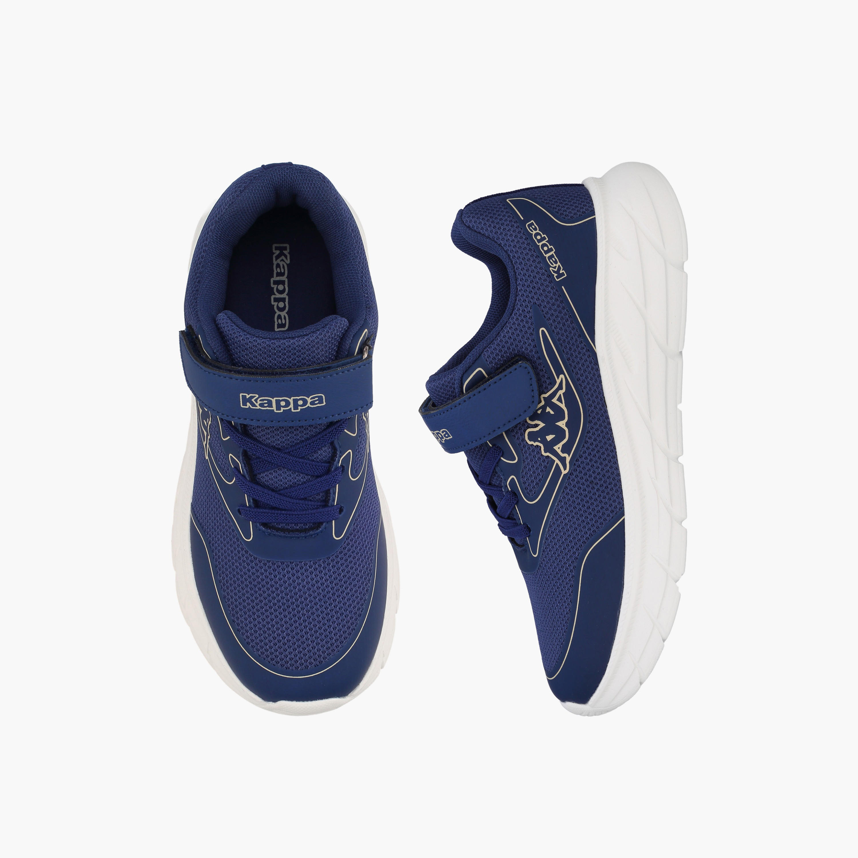 Kappa Boys Hook & Loop Sports Shoes-boys-shoes-sports-image-1