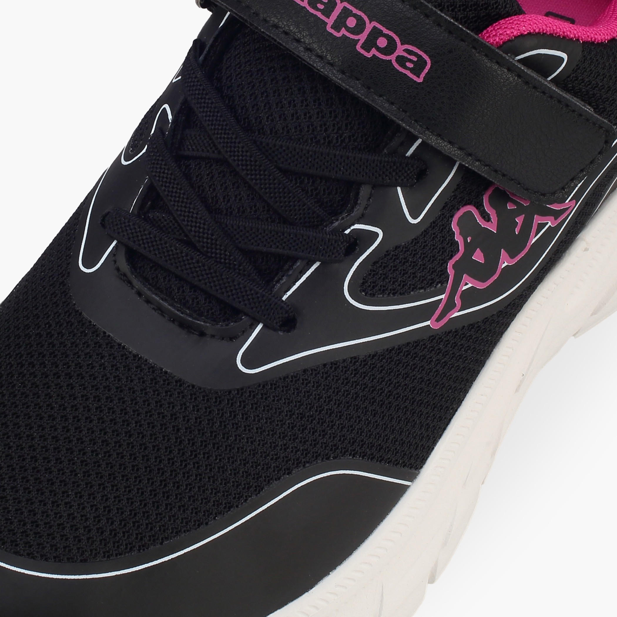 Kappa Girls Hook & Loop Sports Shoes-girls-shoes-sports-image-4