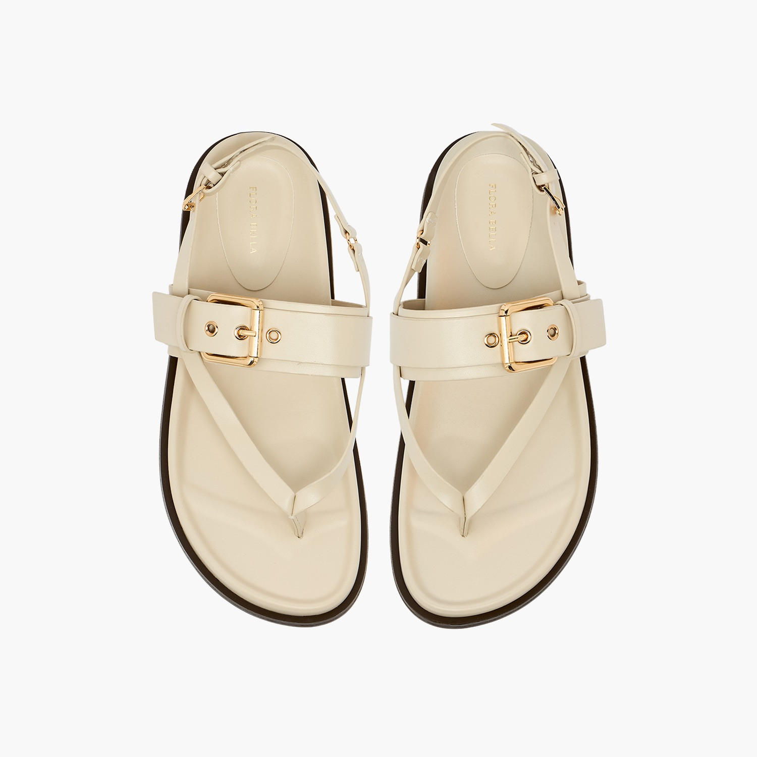 Flora Bella by Shoexpress Women Buckle Detail Sandals-women-shoes-flats-sandals-image-1