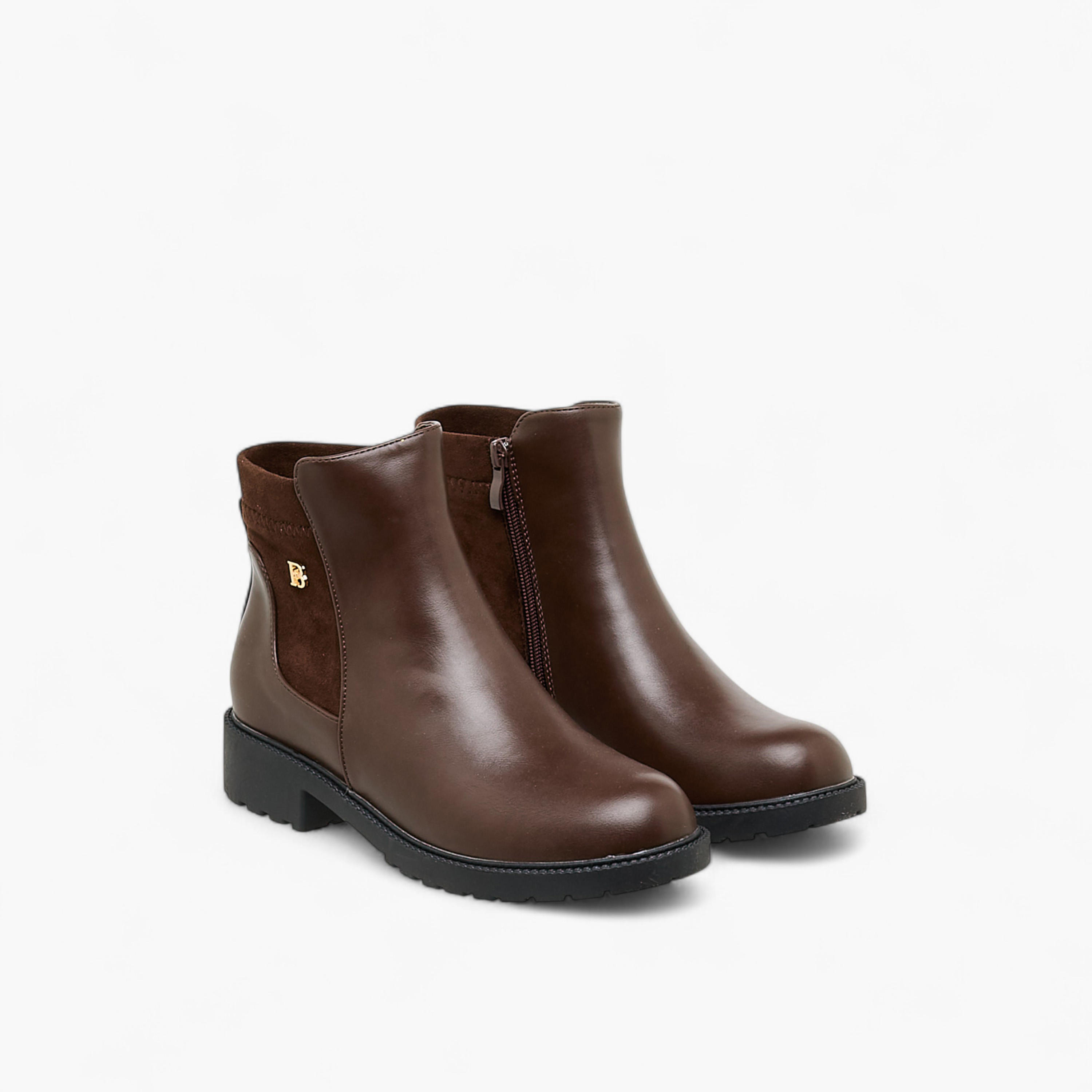 Flora Bella Women's Zip Closure Ankle Boots-women-shoes-boots-image-1
