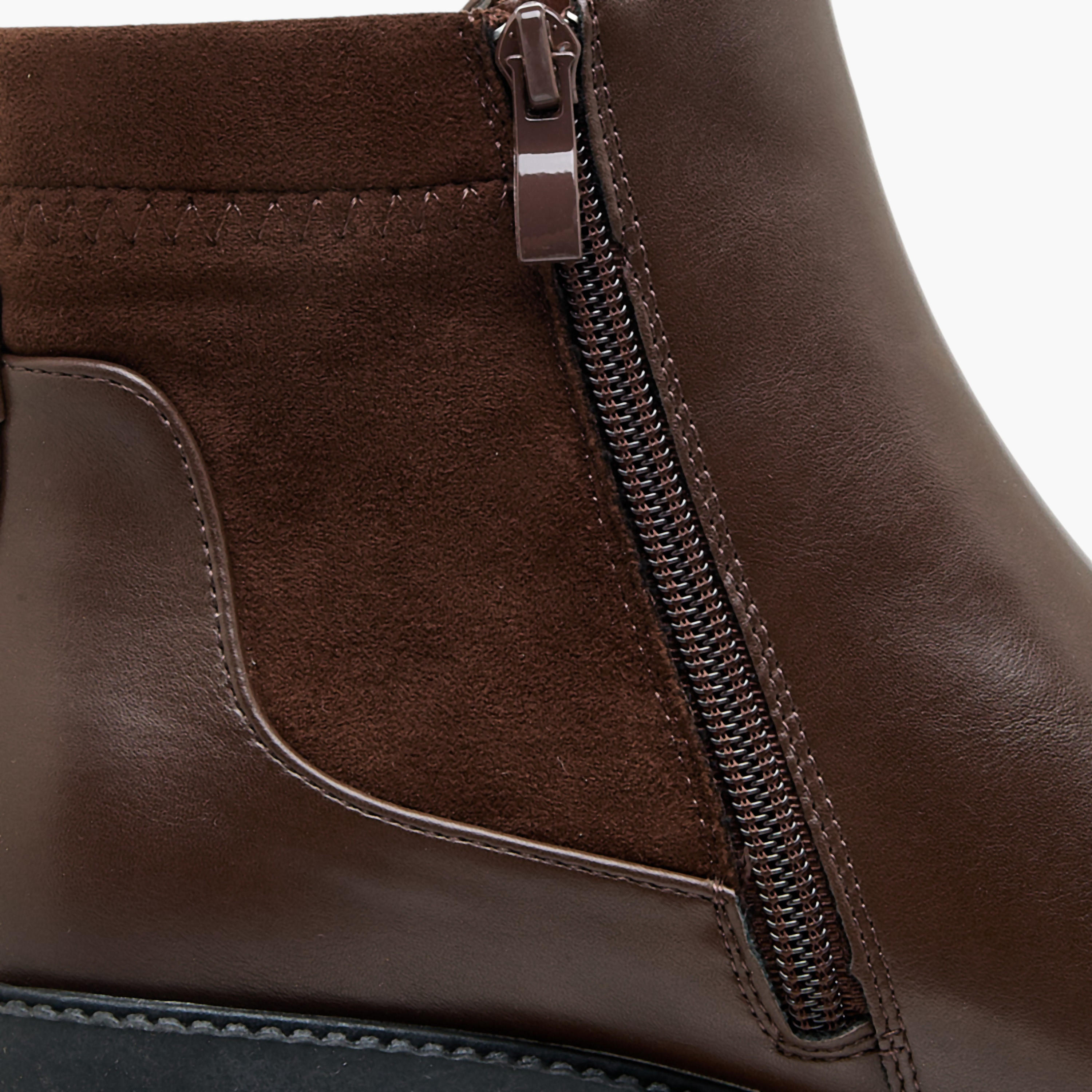 Flora Bella Women's Zip Closure Ankle Boots-women-shoes-boots-image-6
