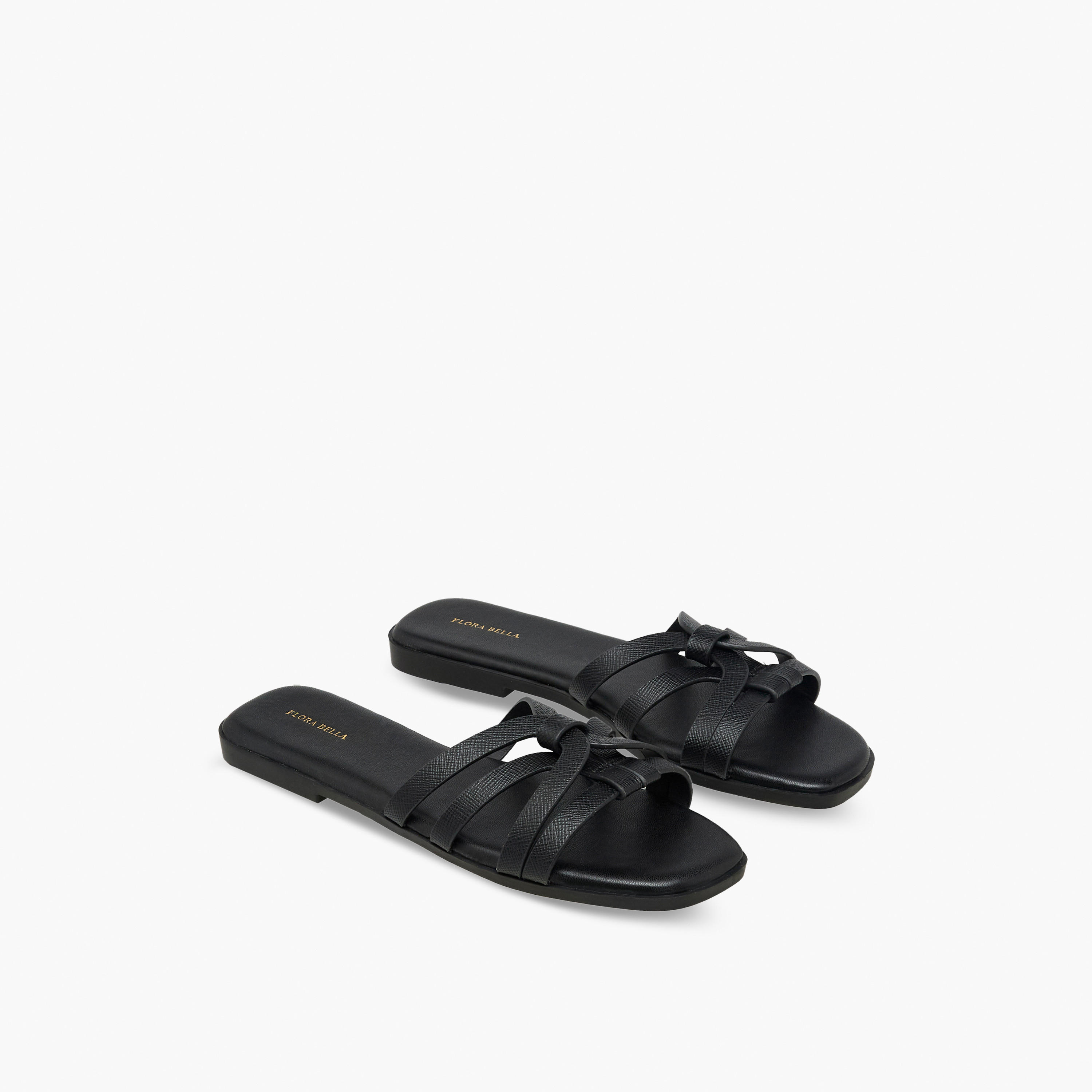 صندل بأحزمة متقاطعة للنساء من فلورا بيلا-women-shoes-flats-sandals-image-1
