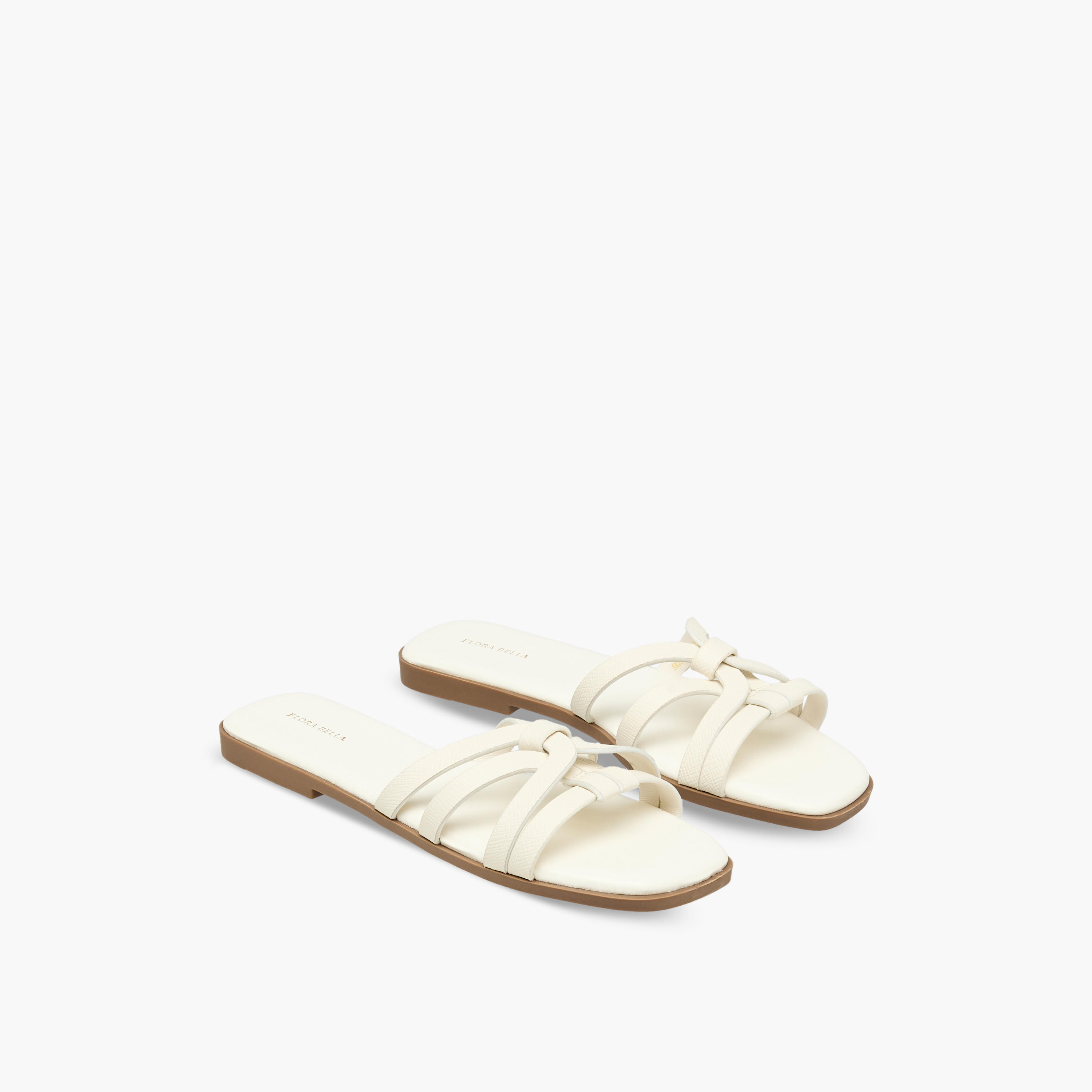 صندل بأحزمة متقاطعة للنساء من فلورا بيلا-women-shoes-flats-sandals-image-1