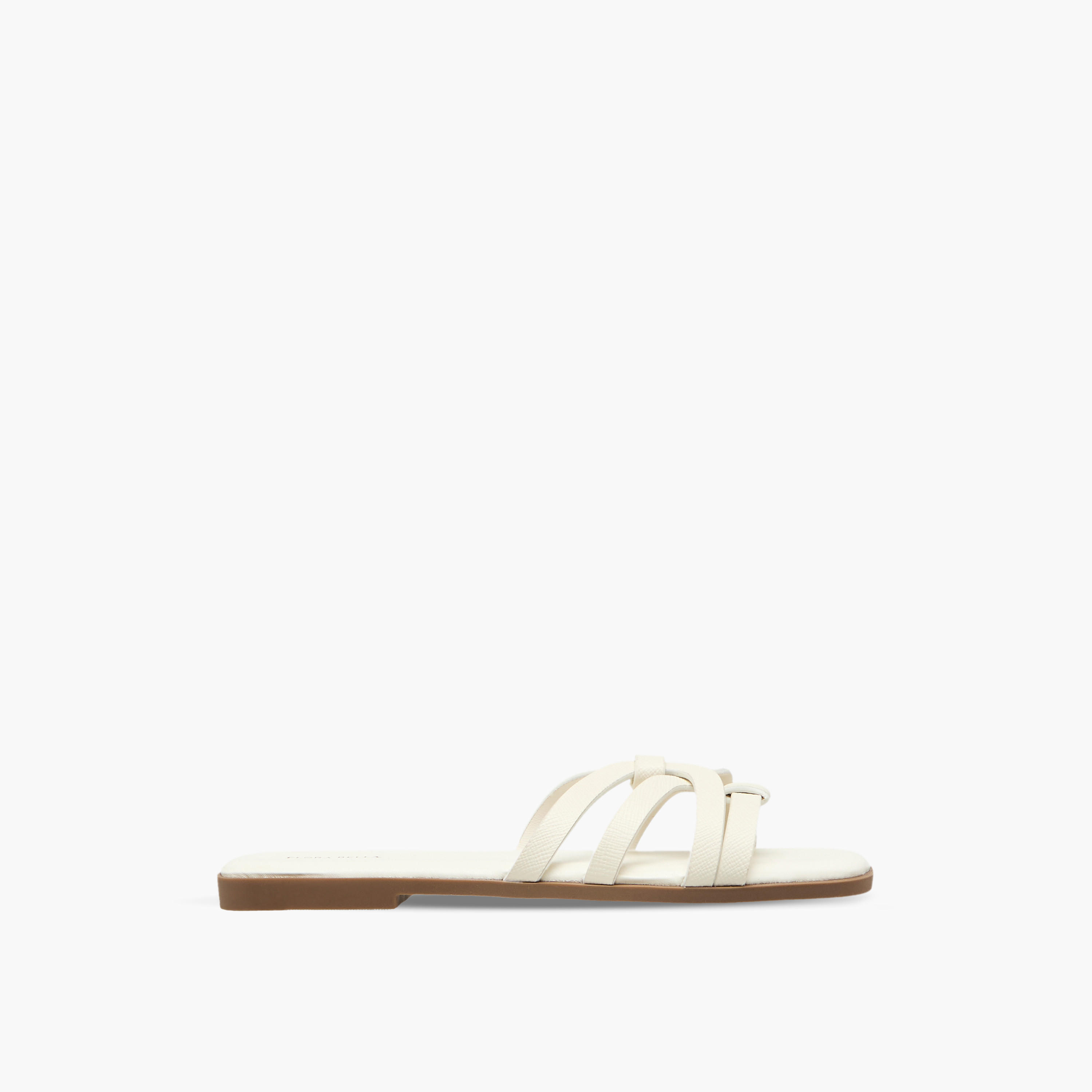 صندل بأحزمة متقاطعة للنساء من فلورا بيلا-women-shoes-flats-sandals-image-3