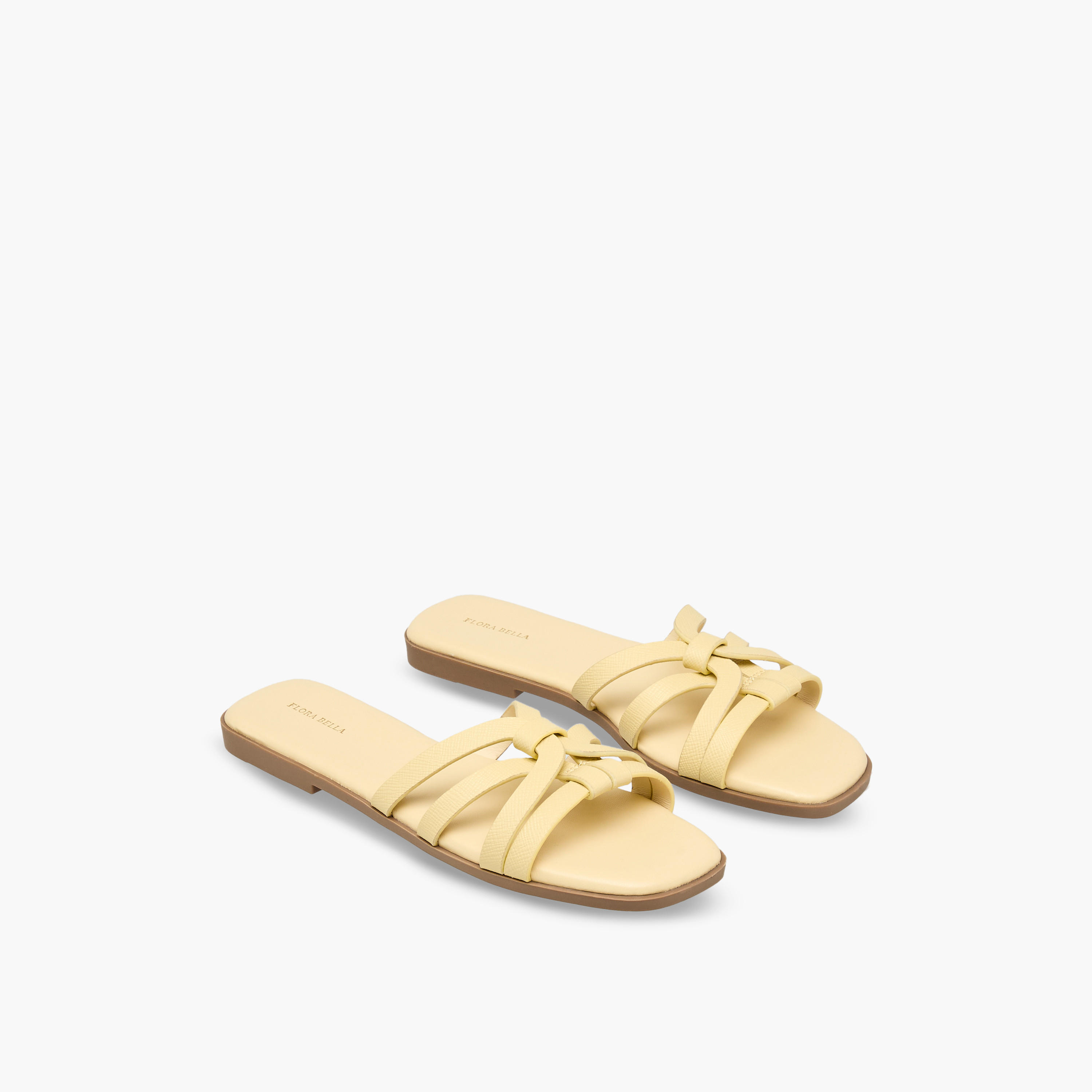 صندل بأحزمة متقاطعة للنساء من فلورا بيلا-women-shoes-flats-sandals-image-1