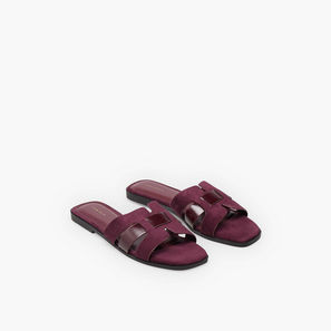 Flora Bella Women Textured Cutout Detail Sandals-women-image-1