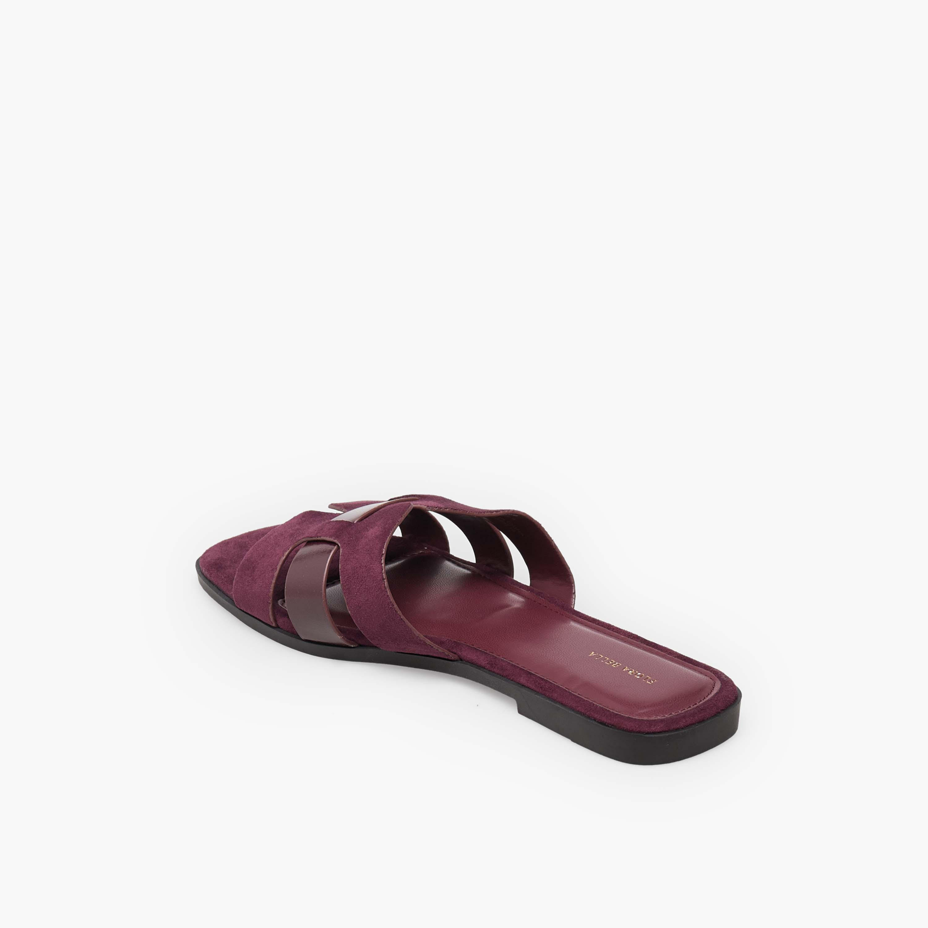 Flora Bella Women Textured Cutout Detail Sandals-women-shoes-flats-sandals-image-5