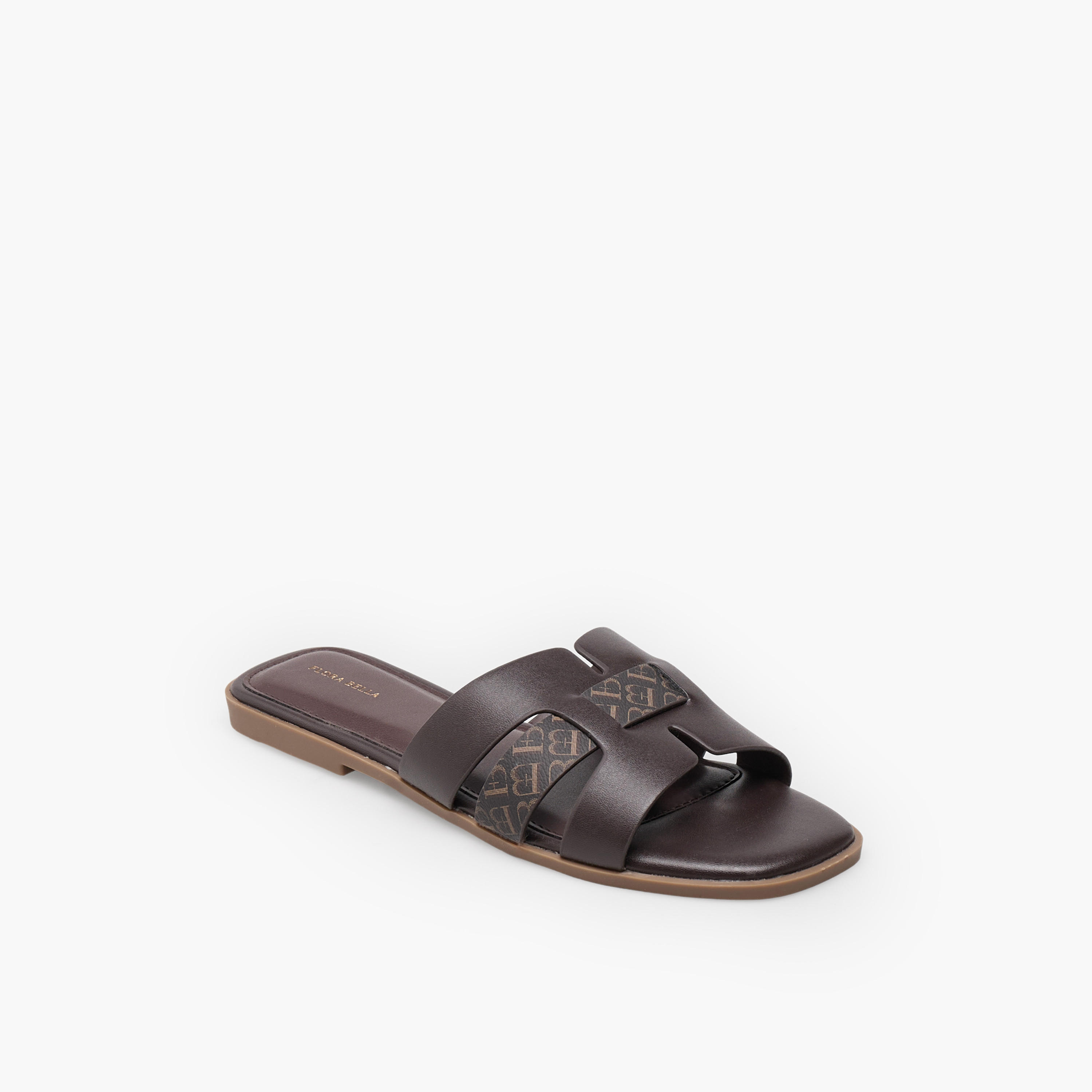 Flora Bella Women Monogram Print Sandals-women-shoes-flats-sandals-image-2