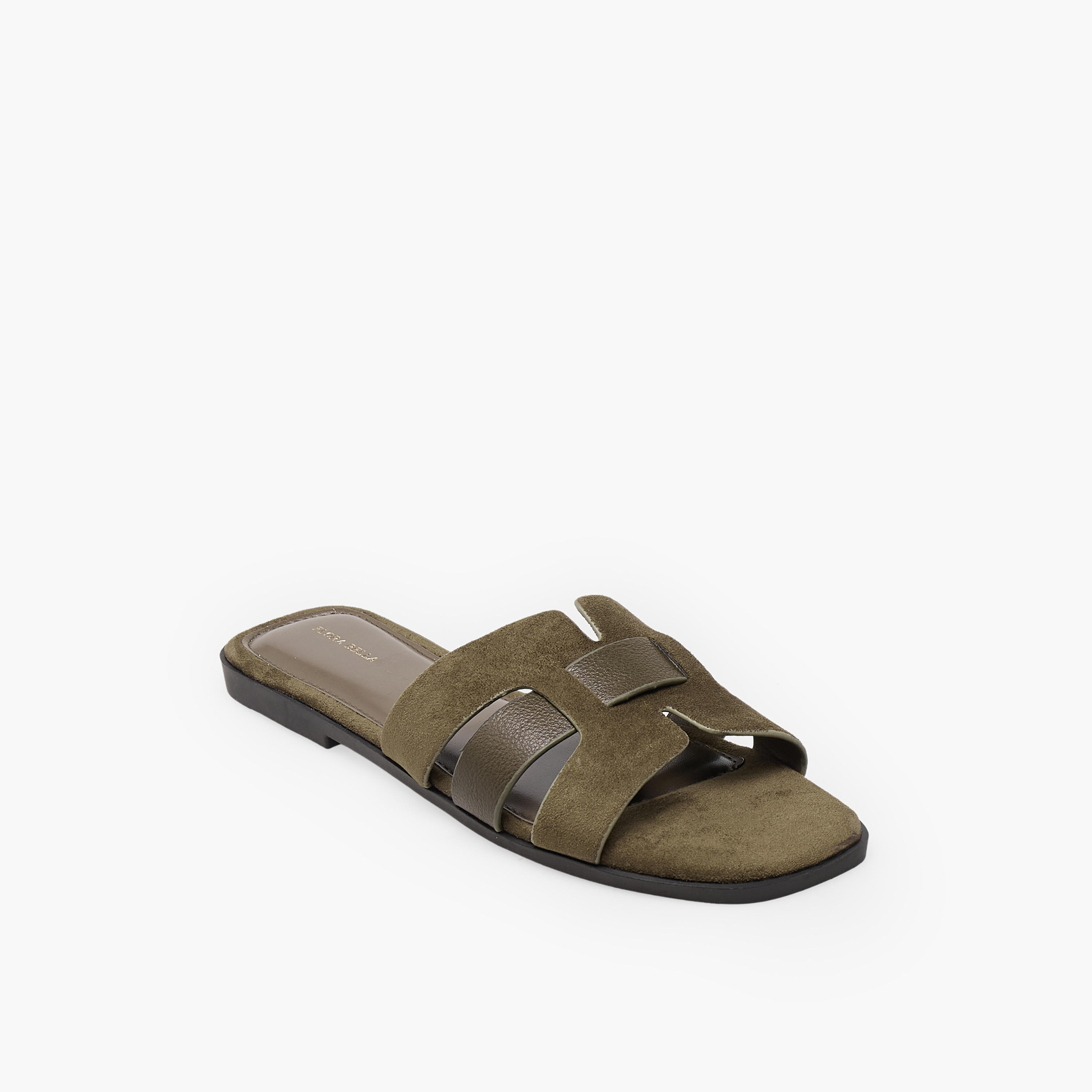 Flora Bella Women Textured Cutout Detail Sandals-women-shoes-flats-sandals-image-2