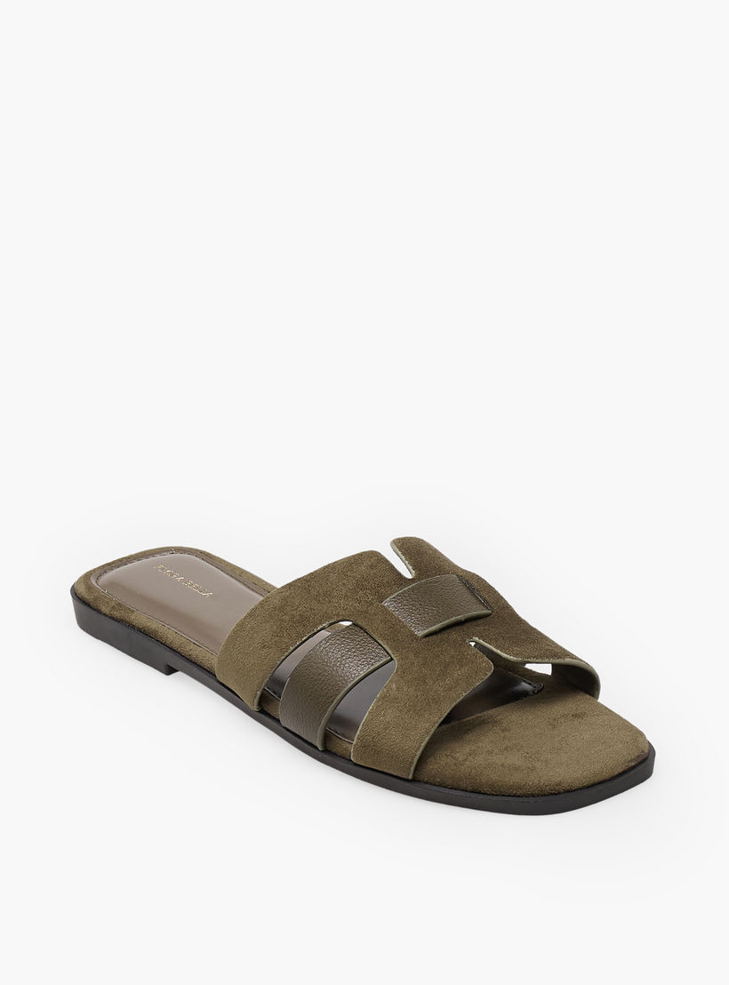 Flora Bella Women Textured Cutout Detail Sandals-women-shoes-flats-sandals-image-2