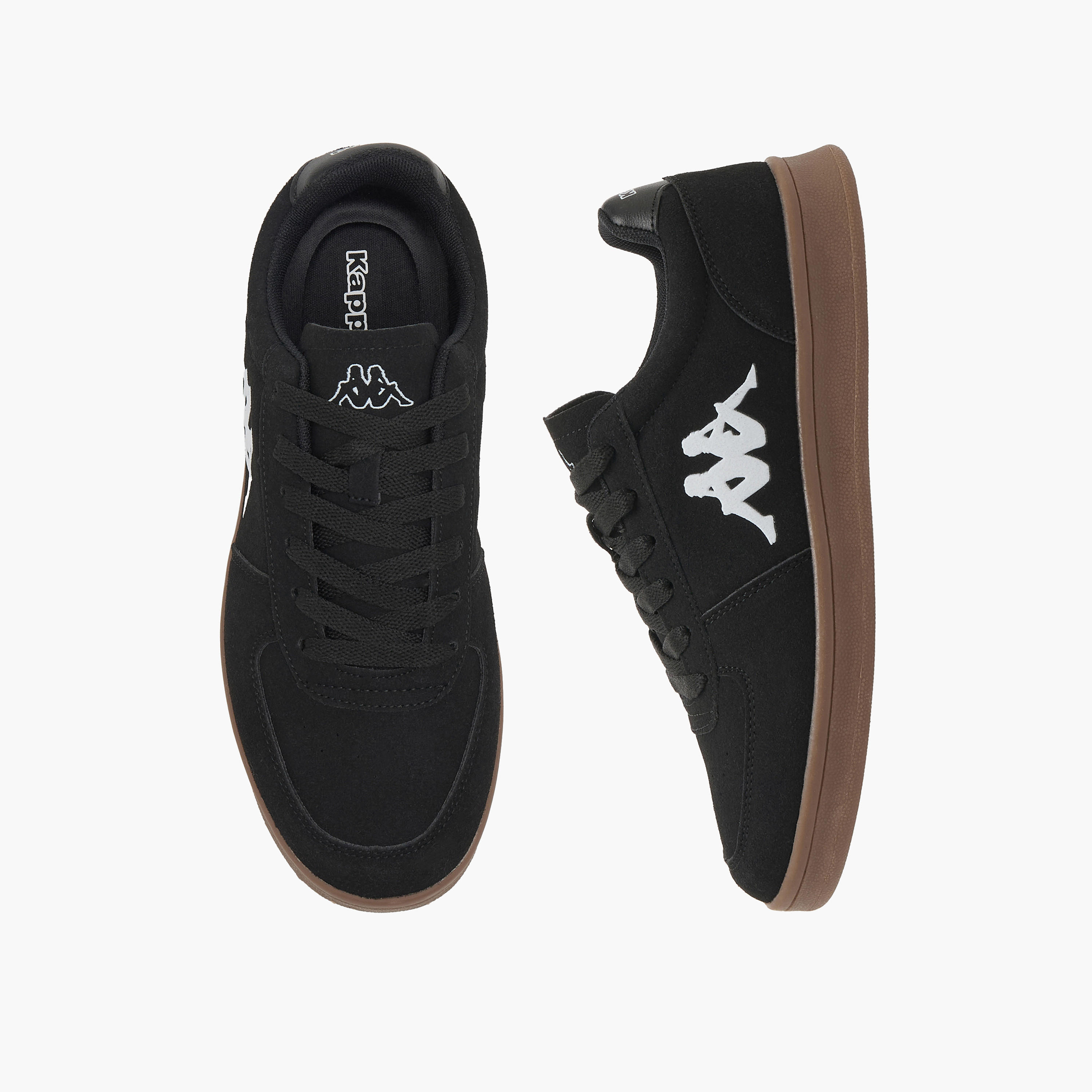 حذاء سنيكرز برباط وطبعات شعار للنساء من كابا-women-shoes-sneakers-image-1