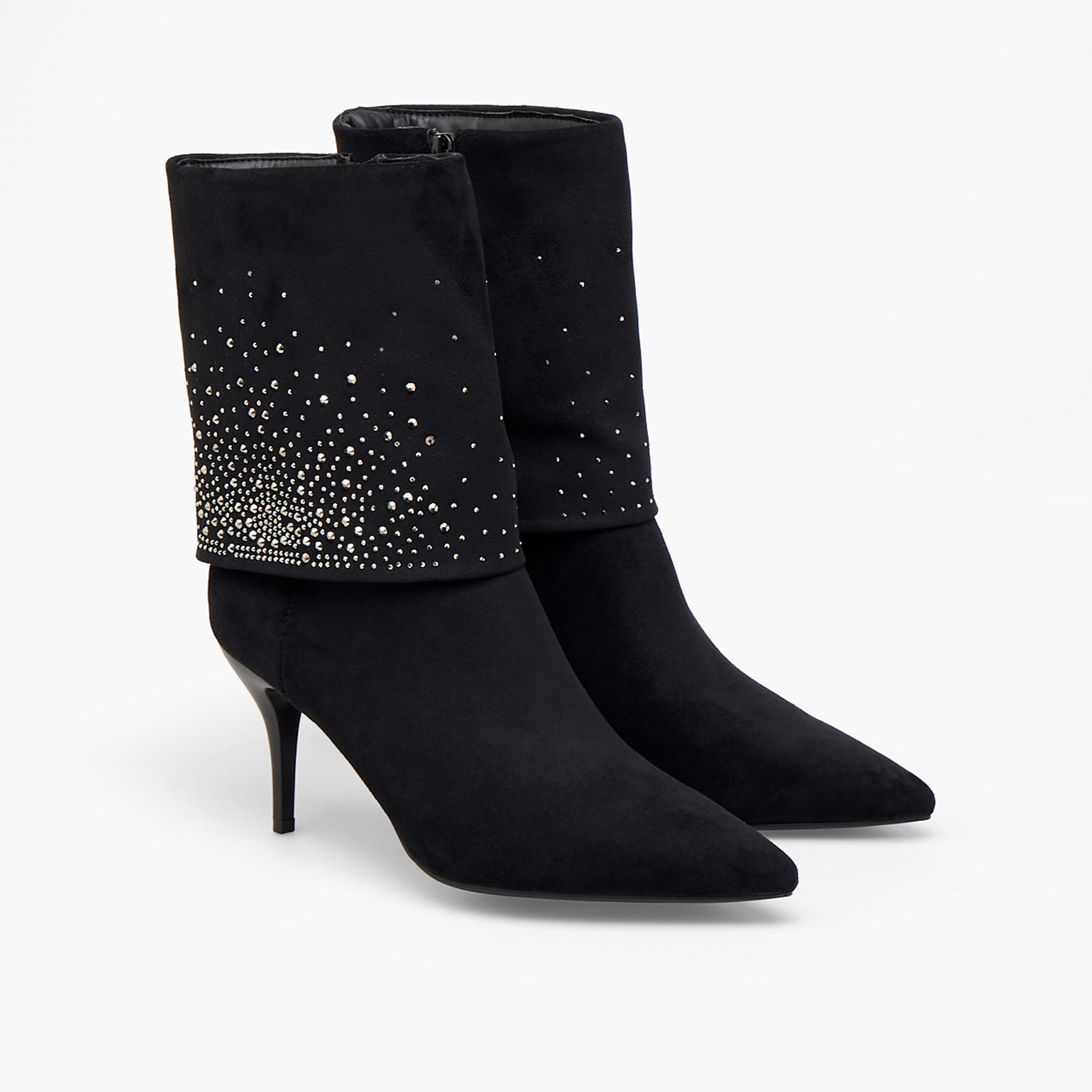 Flora Bella Women Embellished Stiletto Heel Ankle Boots-women-shoes-boots-image-1