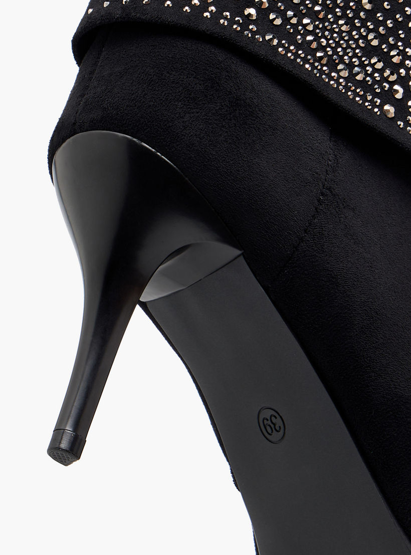 Flora Bella Women Embellished Stiletto Heel Ankle Boots-women-shoes-boots-image-5