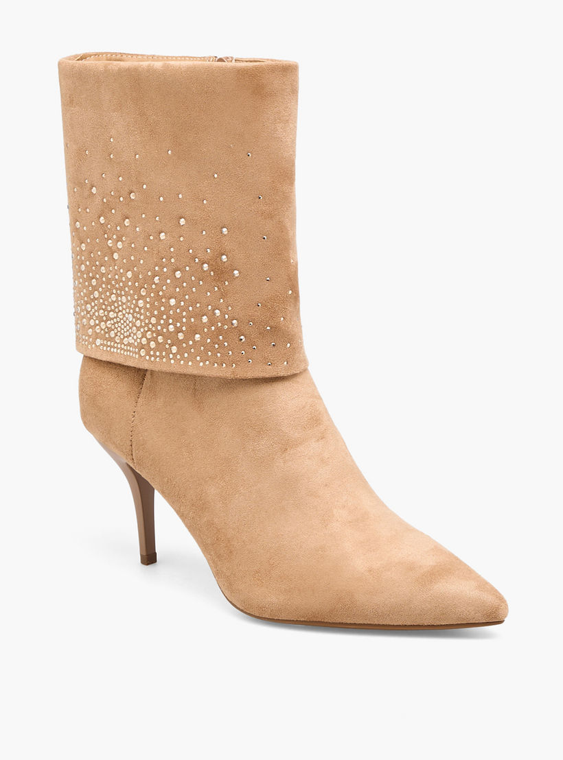 Flora Bella Women Embellished Stiletto Heel Ankle Boots-women-shoes-boots-image-2