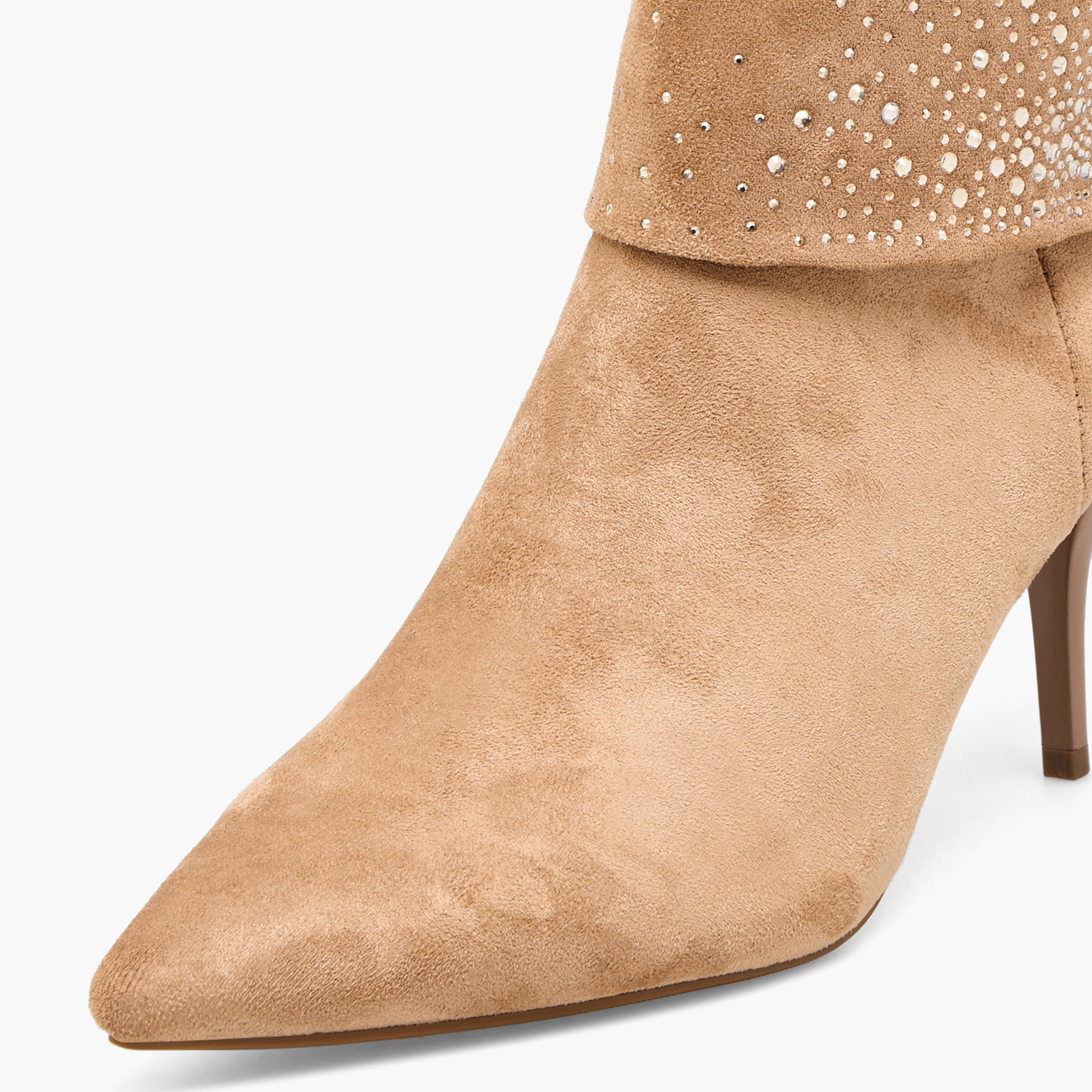 Flora Bella Women Embellished Stiletto Heel Ankle Boots-women-shoes-boots-image-4