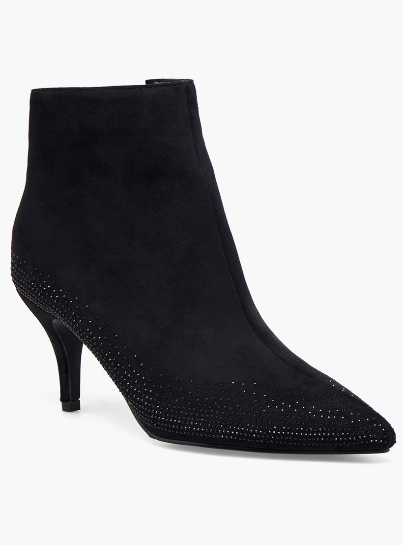 Flora Bella Women Embellished Pointed Toe Ankle Boots-women-shoes-boots-image-2