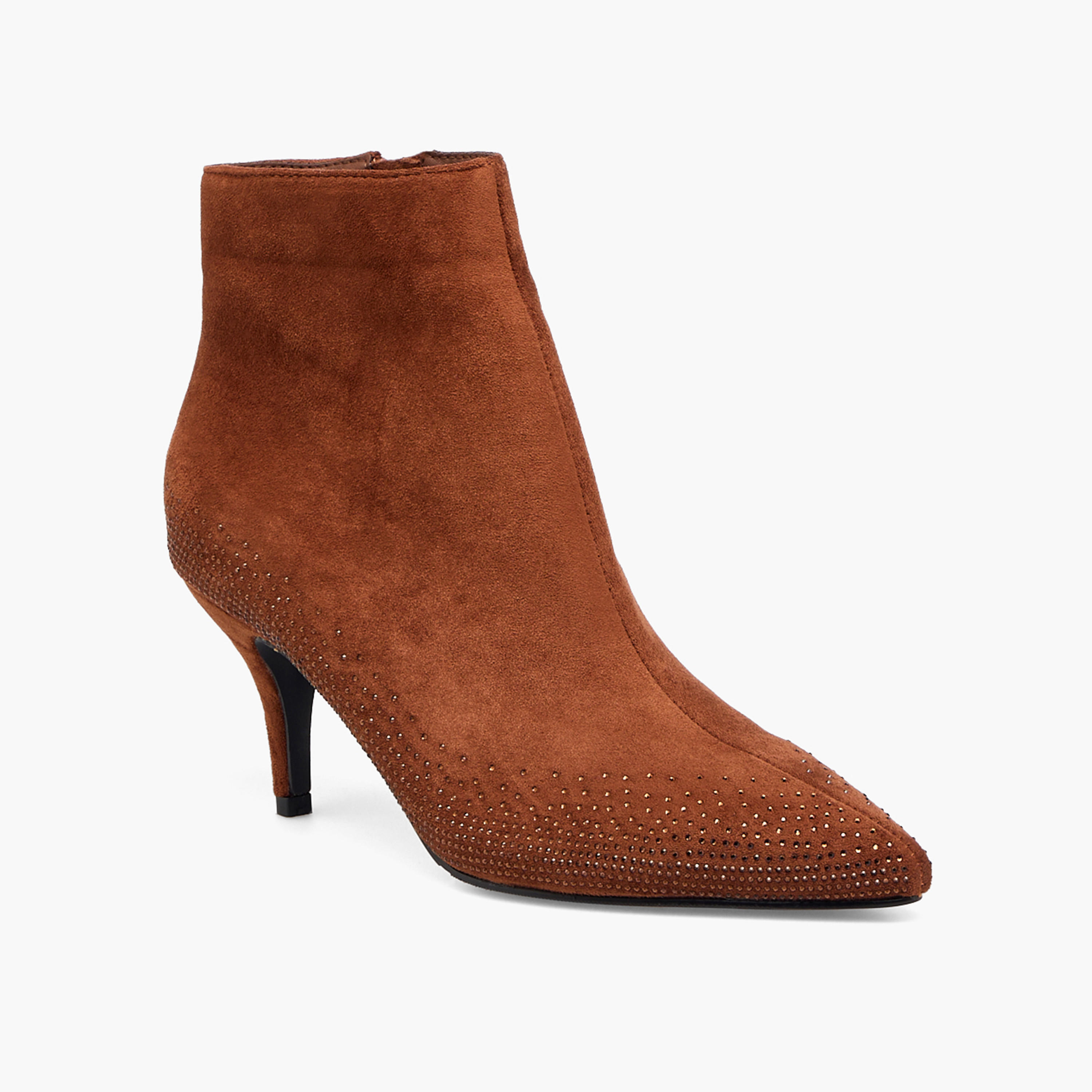 Flora Bella Women Embellished Pointed Toe Ankle Boots-women-shoes-boots-image-2