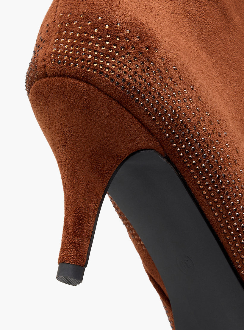 Flora Bella Women Embellished Pointed Toe Ankle Boots-women-shoes-boots-image-5