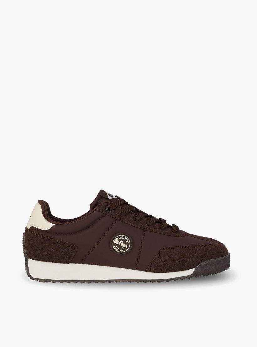 Lee Cooper Women Panelled Lace-Up Ankle Sneakers-women-shoes-sneakers-image-3
