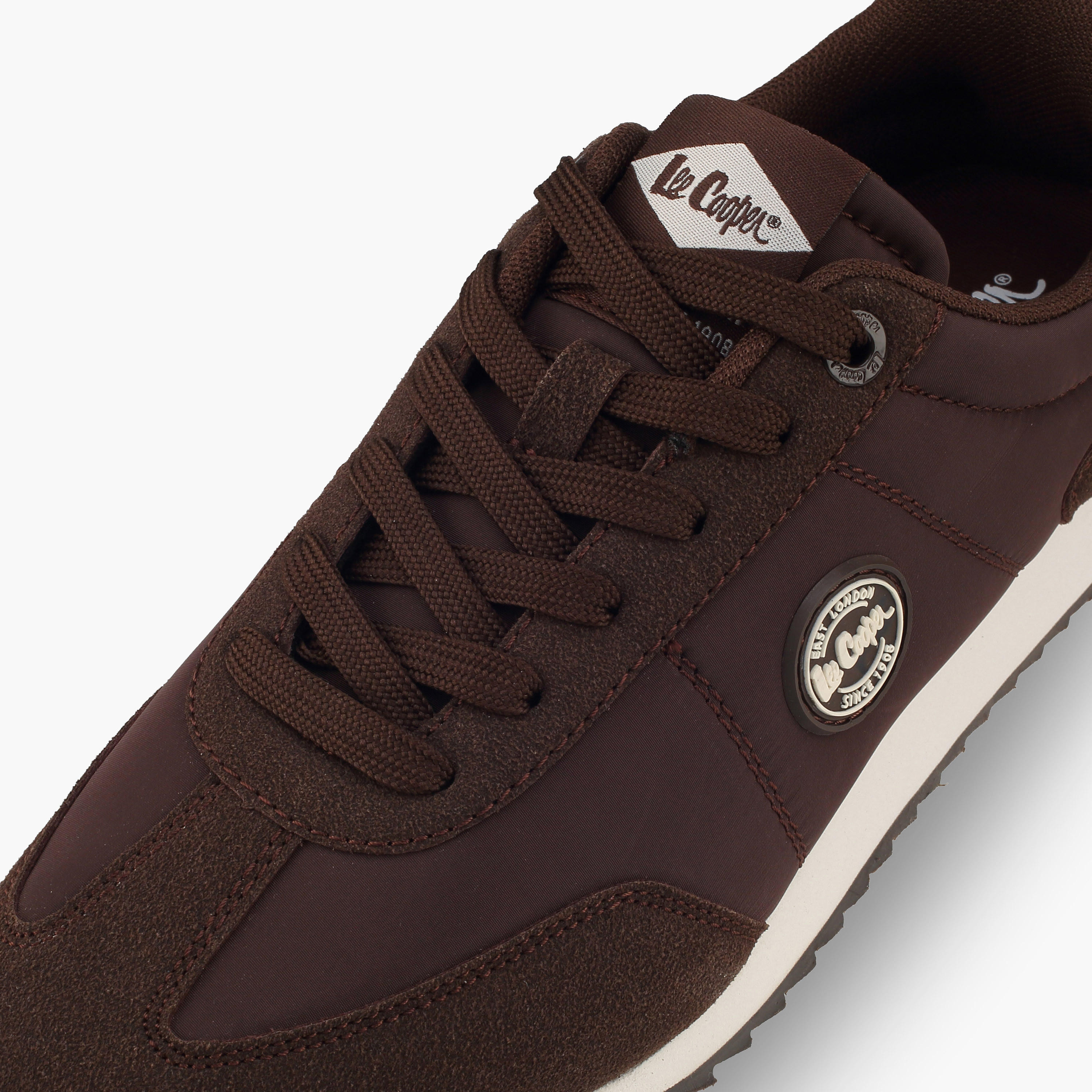 Lee Cooper Women Panelled Lace-Up Ankle Sneakers-women-shoes-sneakers-image-4