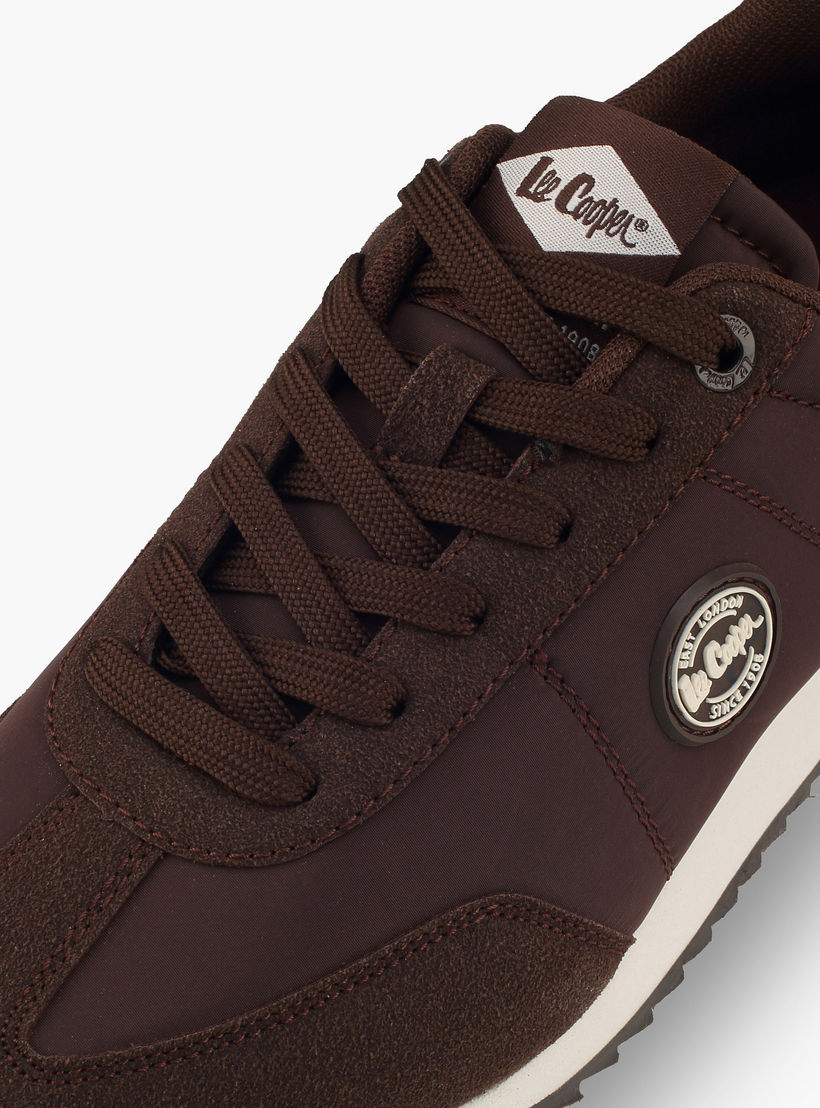 Lee Cooper Women Panelled Lace-Up Ankle Sneakers-women-shoes-sneakers-image-4