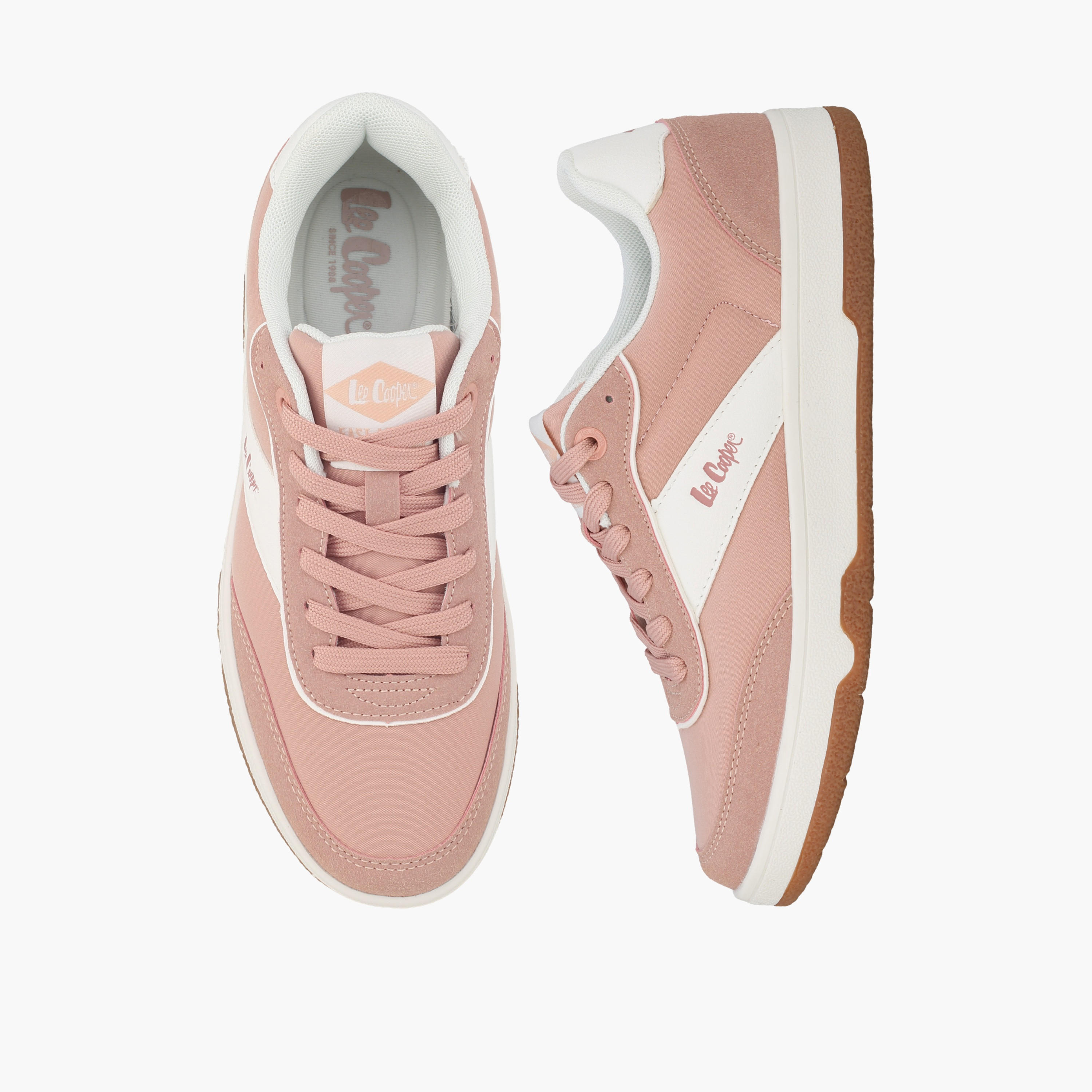 Lee Cooper Women Colourblock Lace-Up Ankle Sneakers-women-shoes-sneakers-image-1